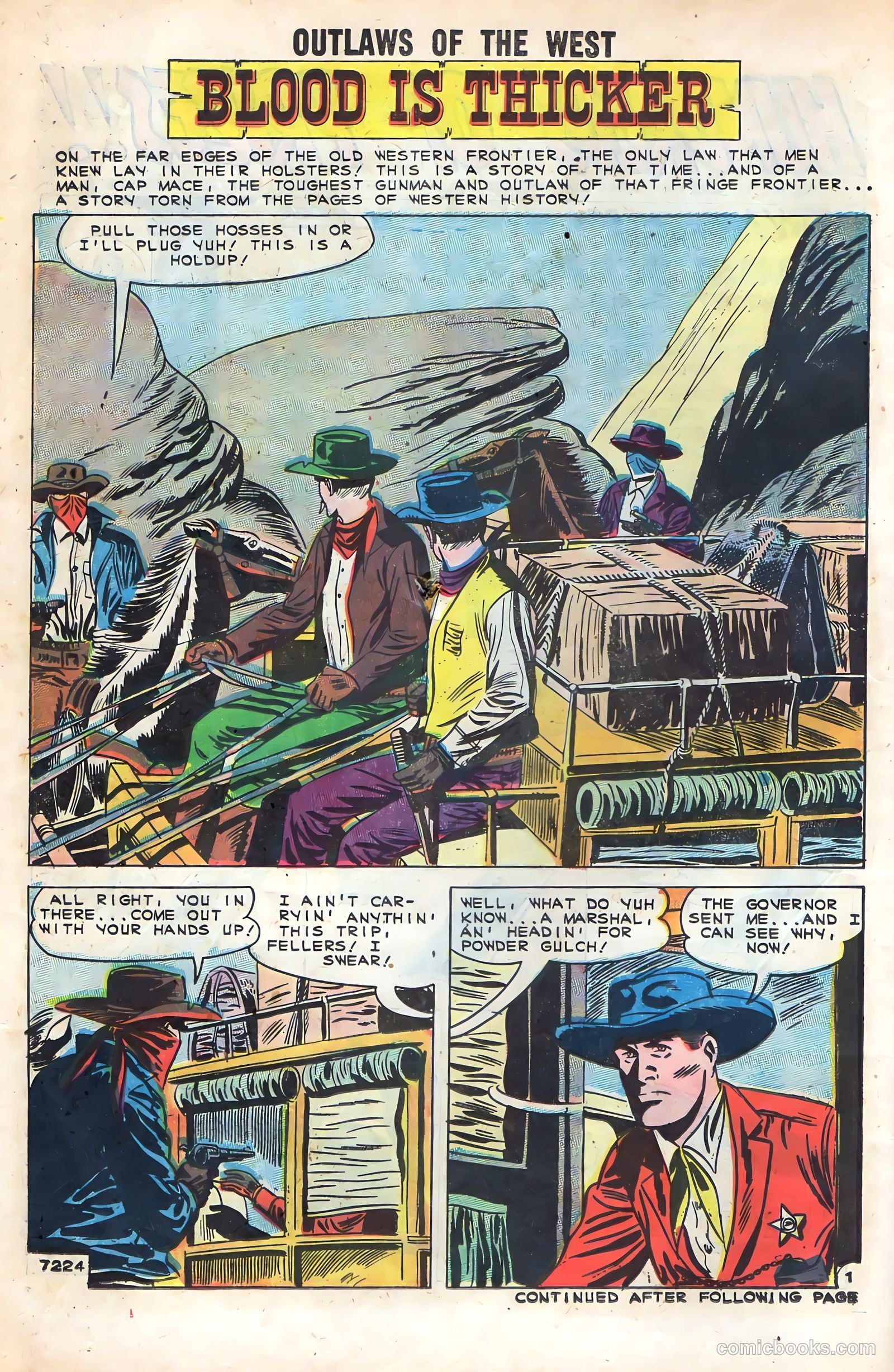 Outlaws of the West #30 (1961) — page 14 of 36