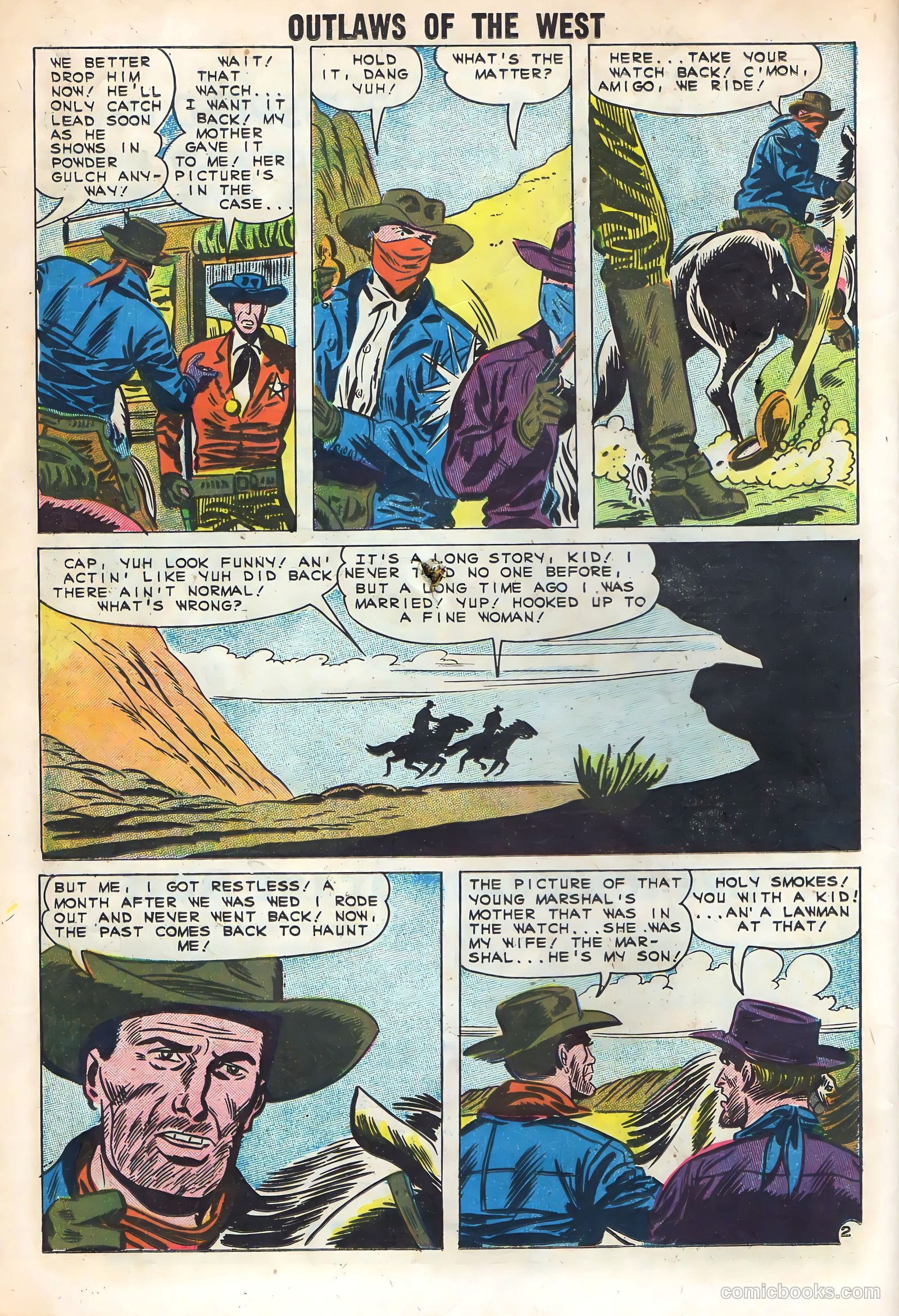 Outlaws of the West #30 (1961) — page 16 of 36