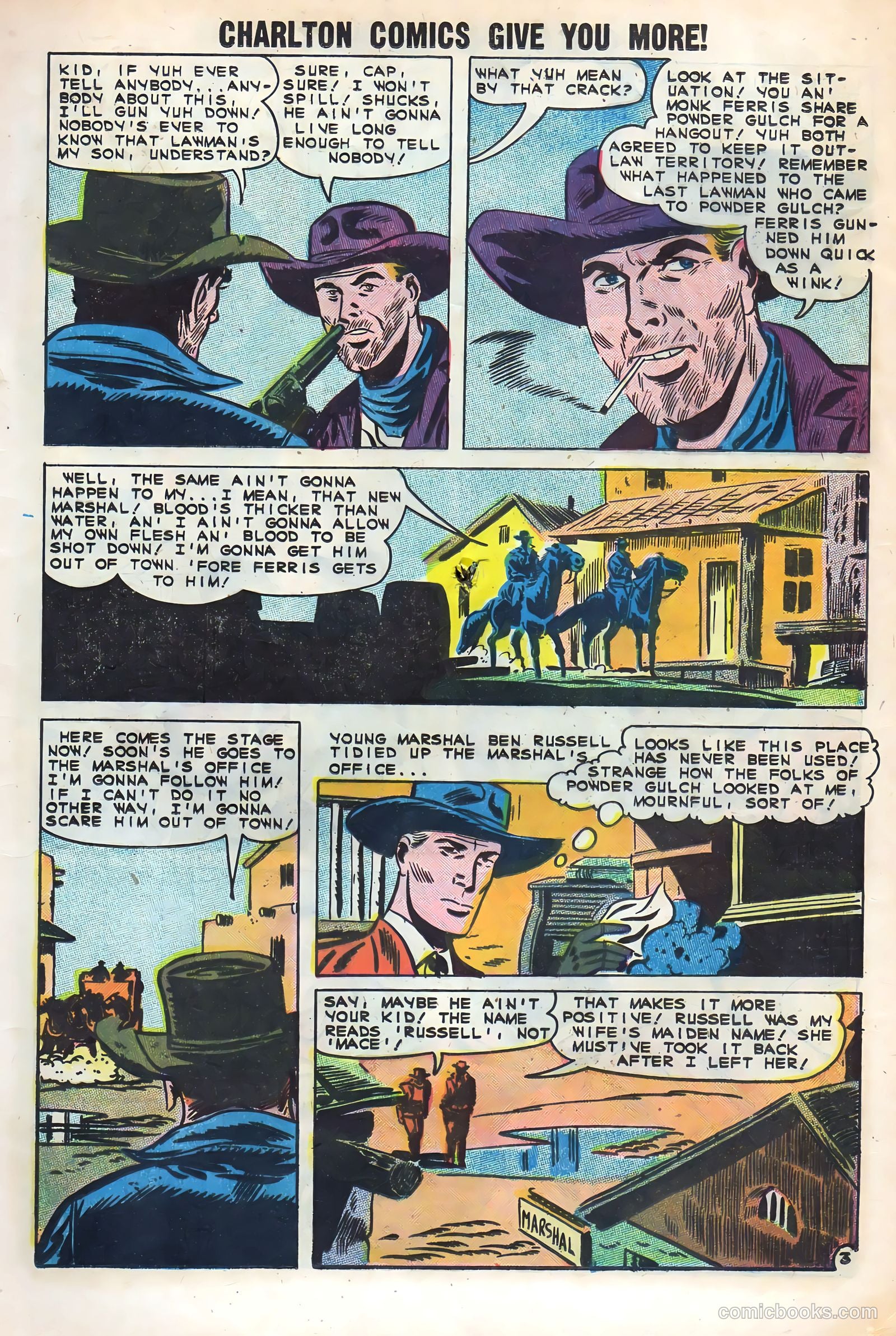 Outlaws of the West #30 (1961) — page 17 of 36