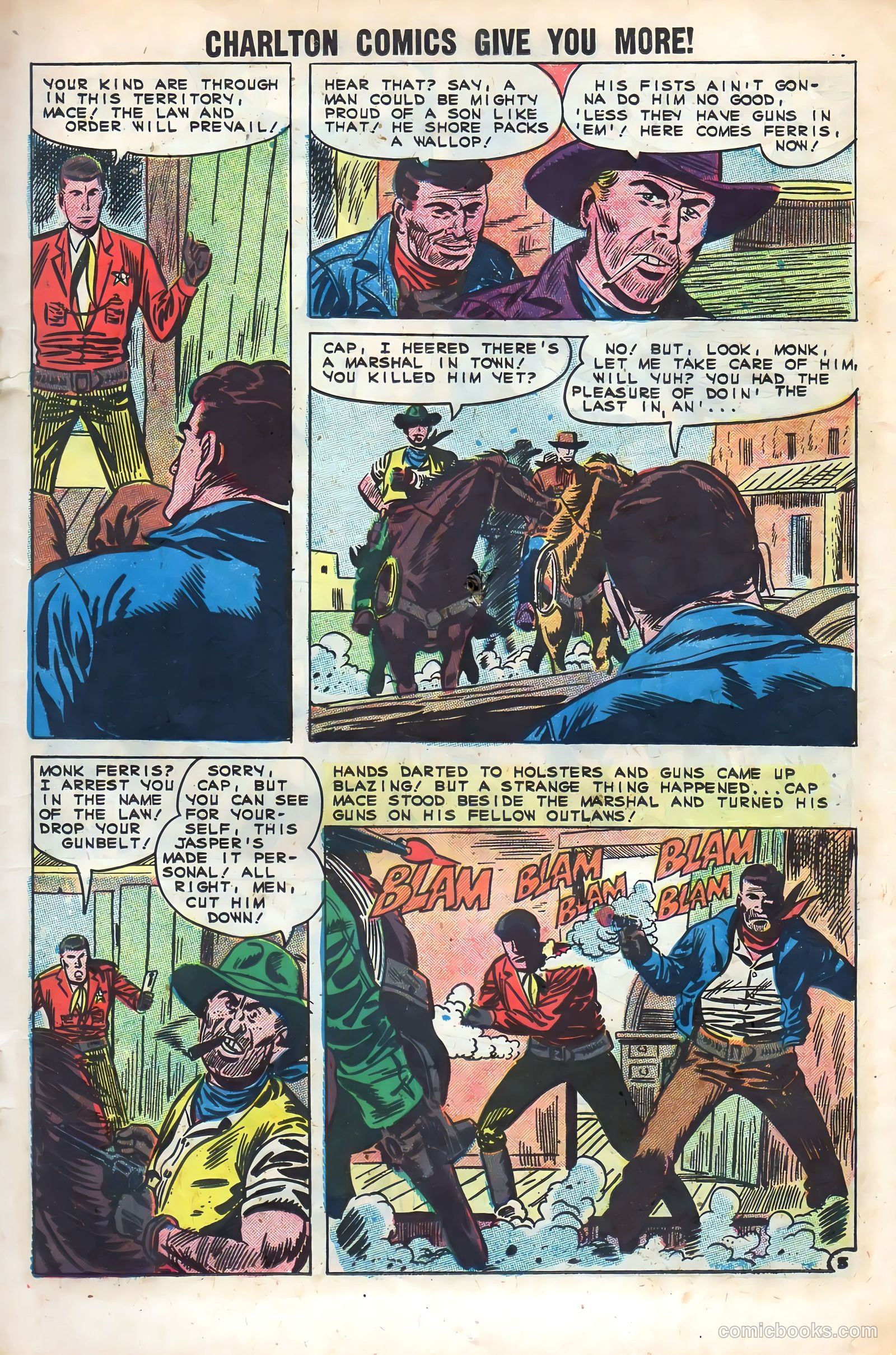 Outlaws of the West #30 (1961) — page 19 of 36
