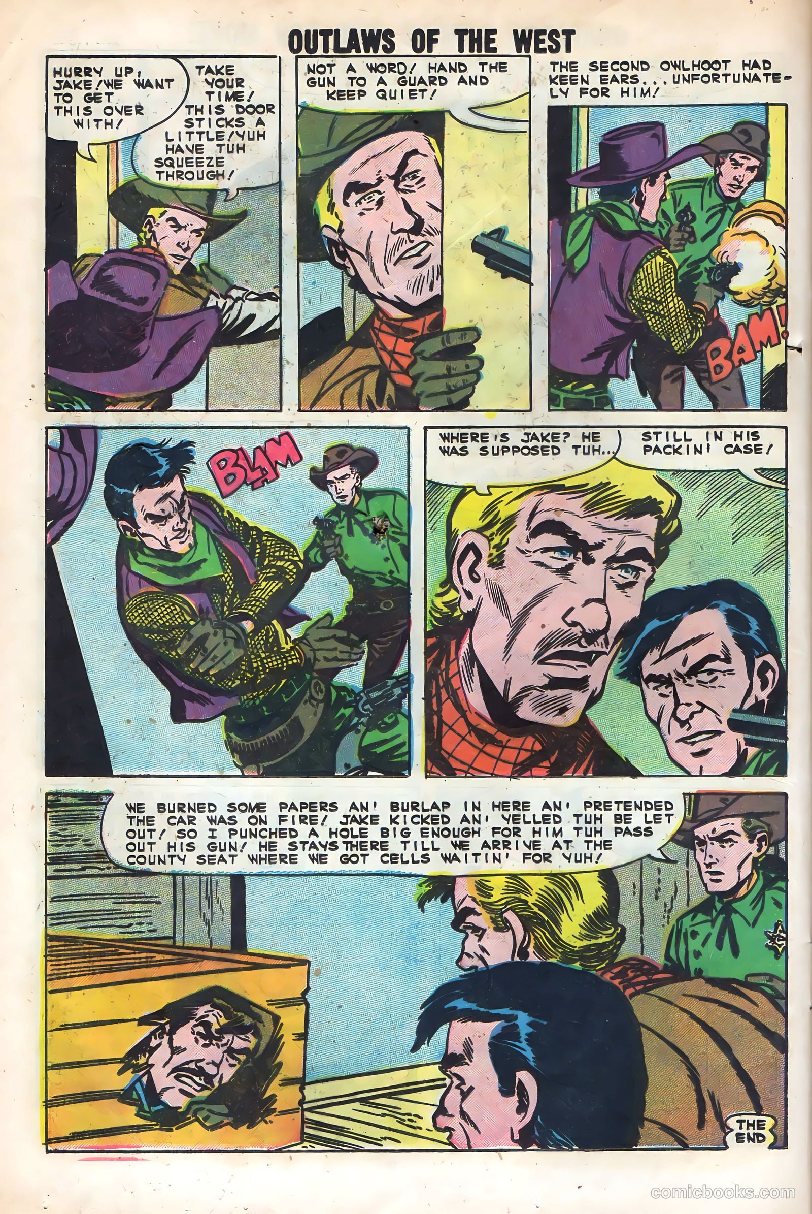 Outlaws of the West #30 (1961) — page 24 of 36