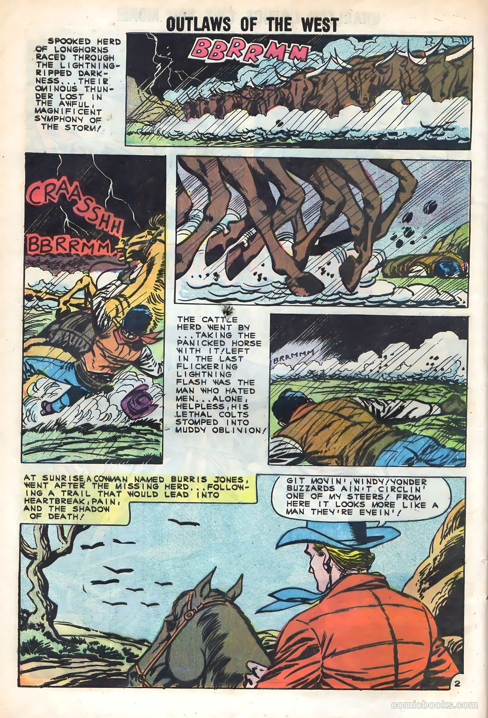 Outlaws of the West #30 (1961) — page 28 of 36