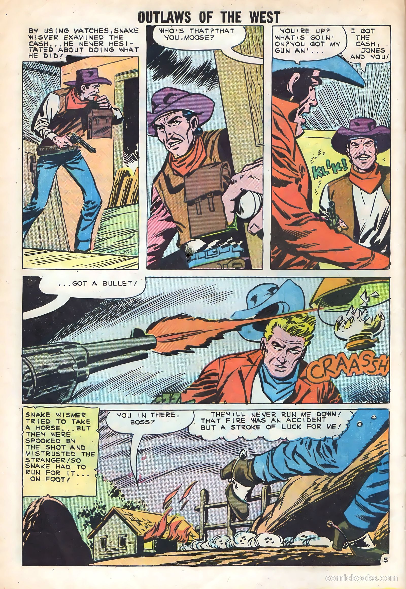 Outlaws of the West #30 (1961) — page 32 of 36