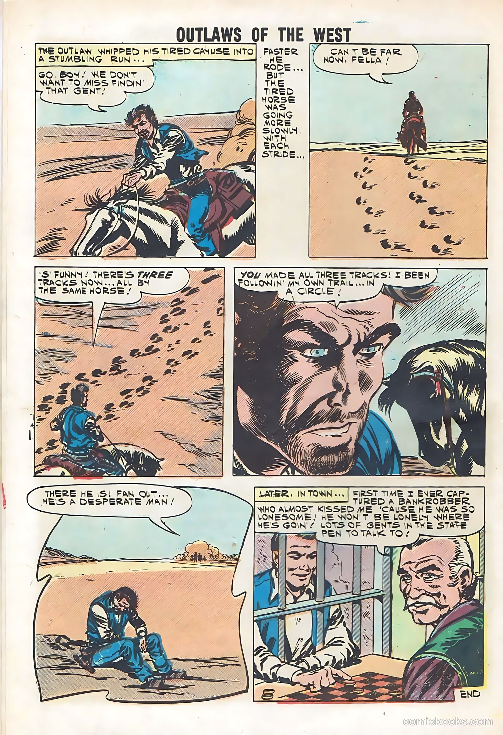 Outlaws of the West #31 (1961) — page 8 of 36
