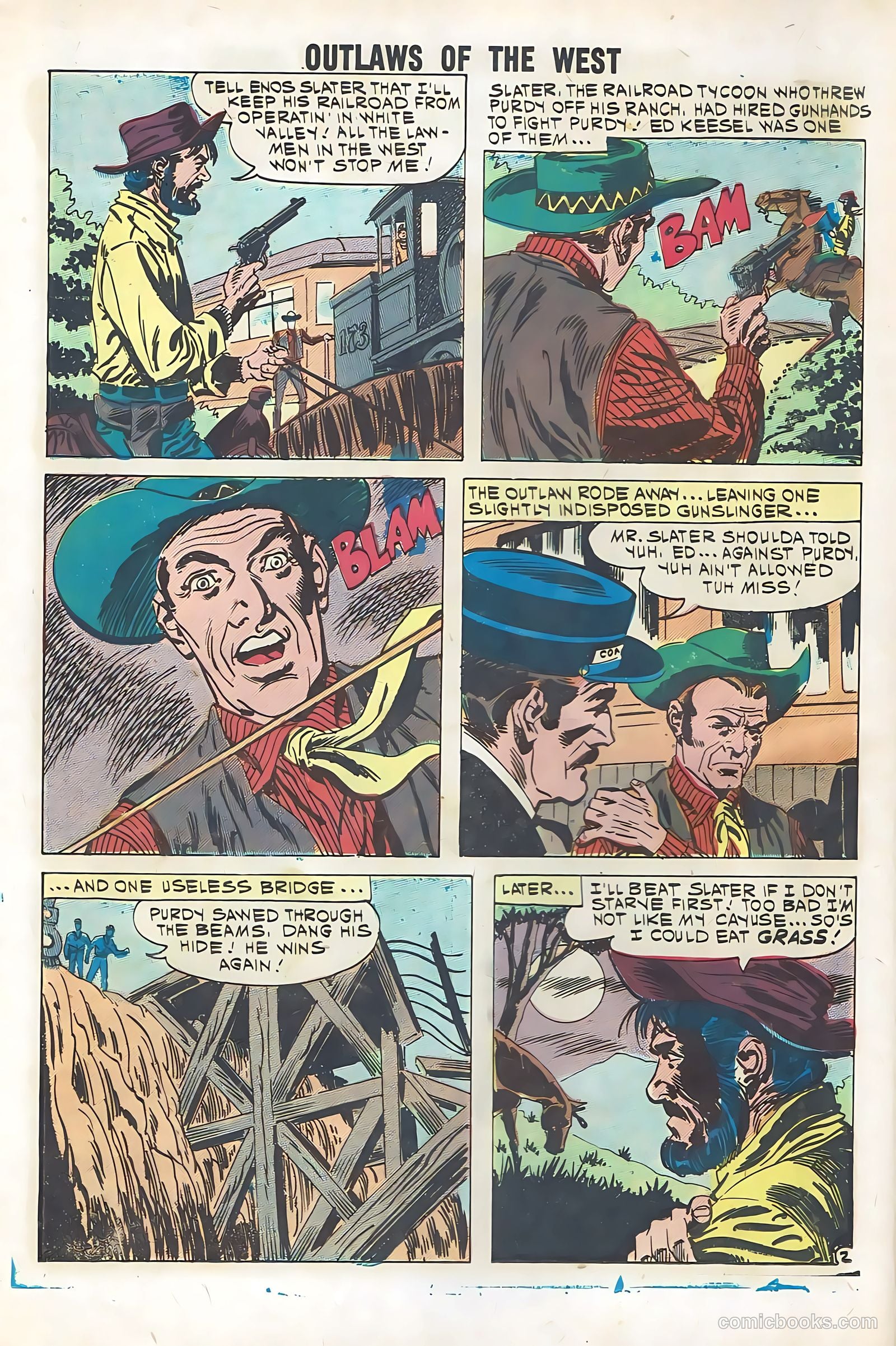 Outlaws of the West #31 (1961) — page 12 of 36