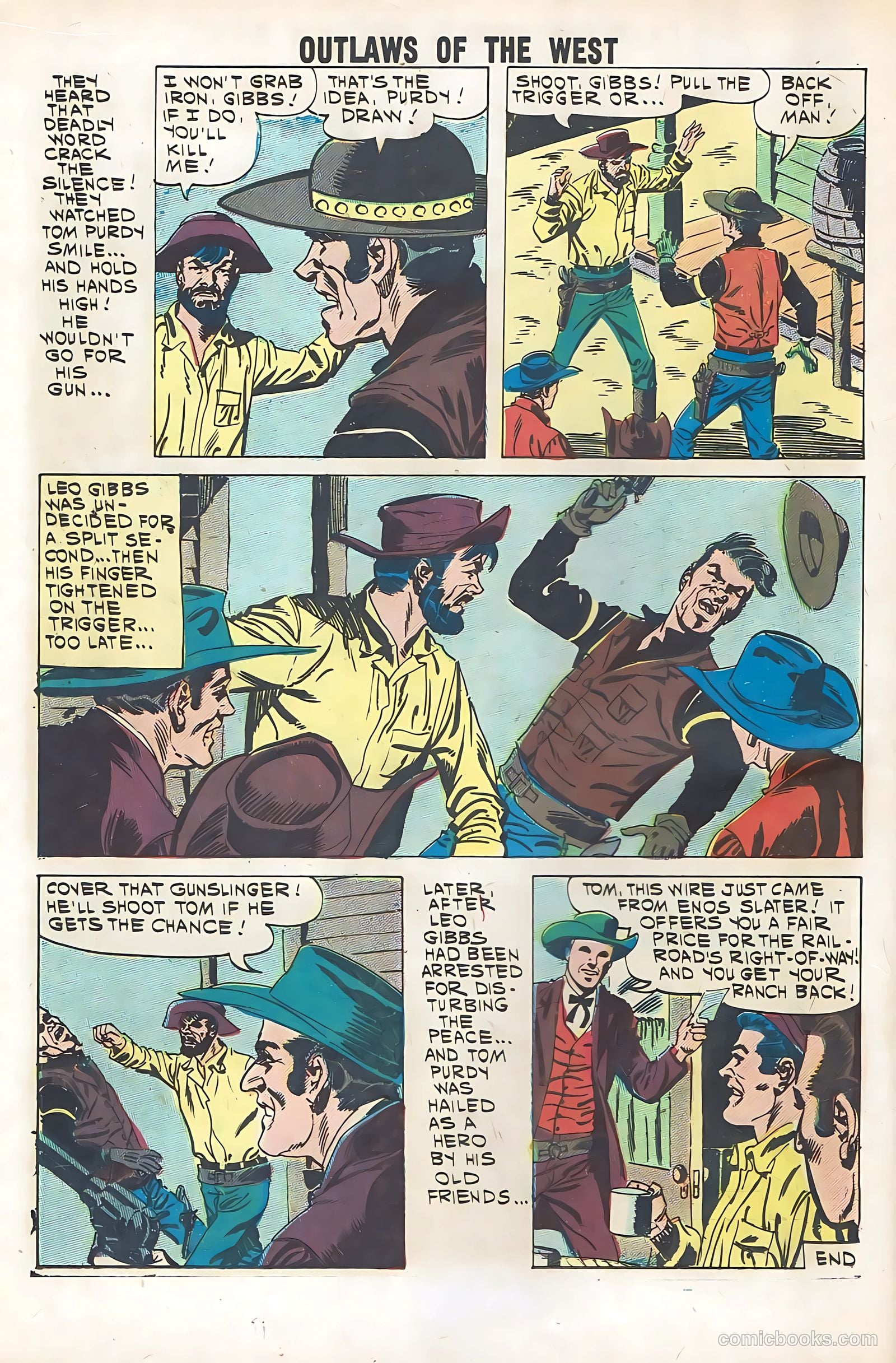 Outlaws of the West #31 (1961) — page 16 of 36