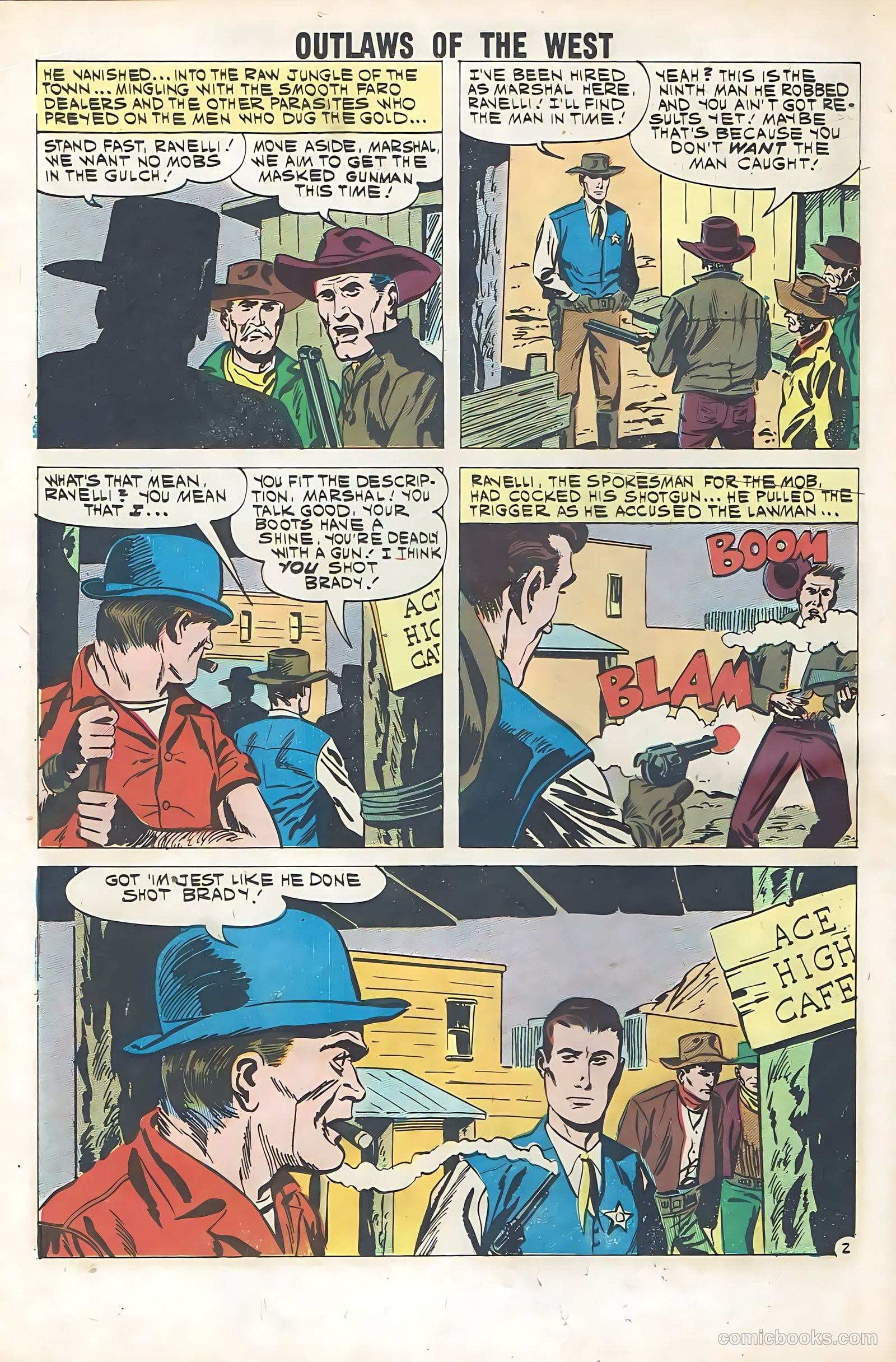 Outlaws of the West #31 (1961) — page 18 of 36
