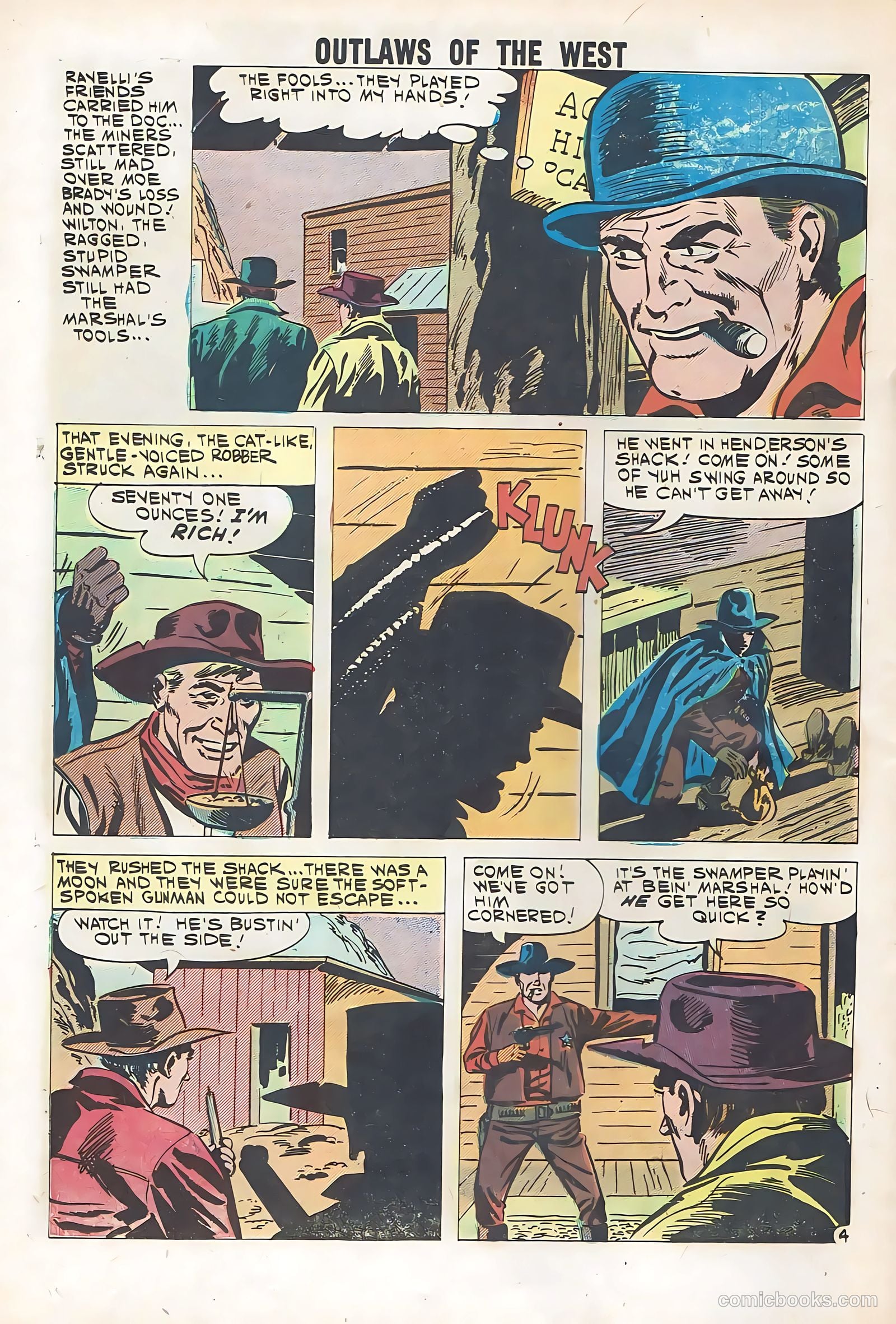 Outlaws of the West #31 (1961) — page 20 of 36