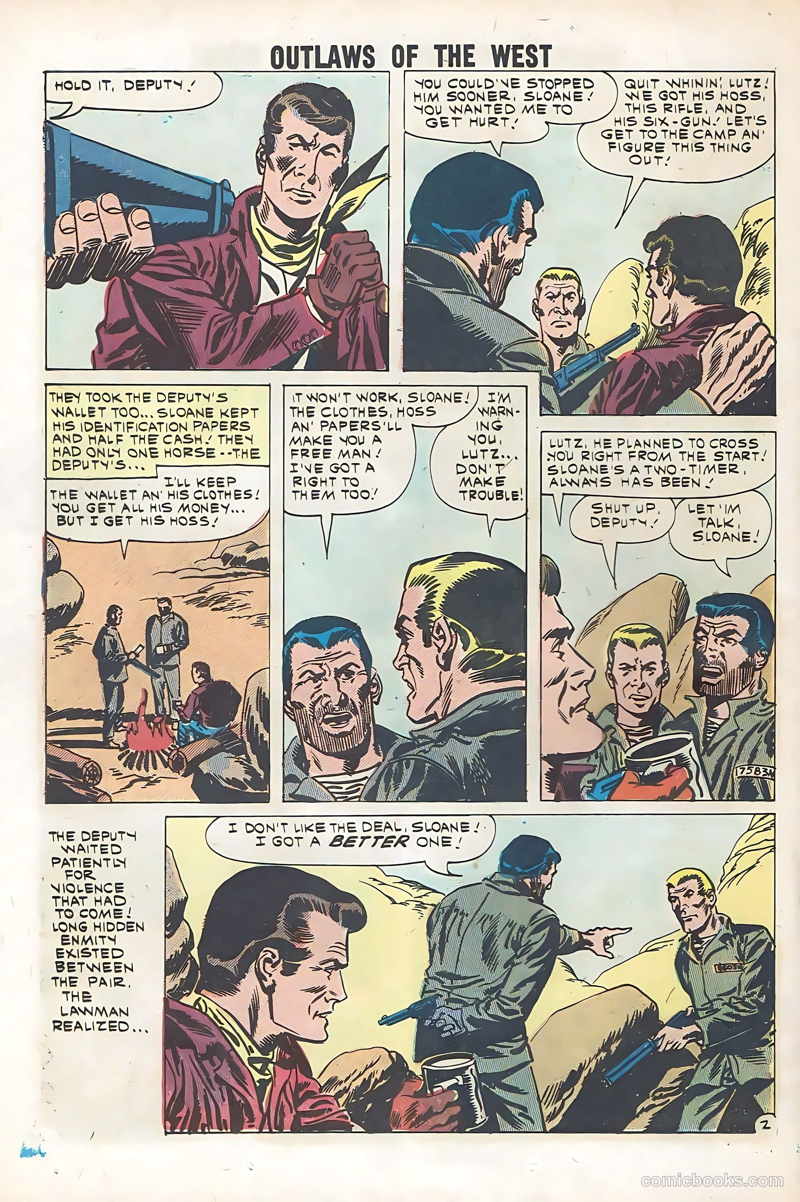 Outlaws of the West #31 (1961) — page 24 of 36