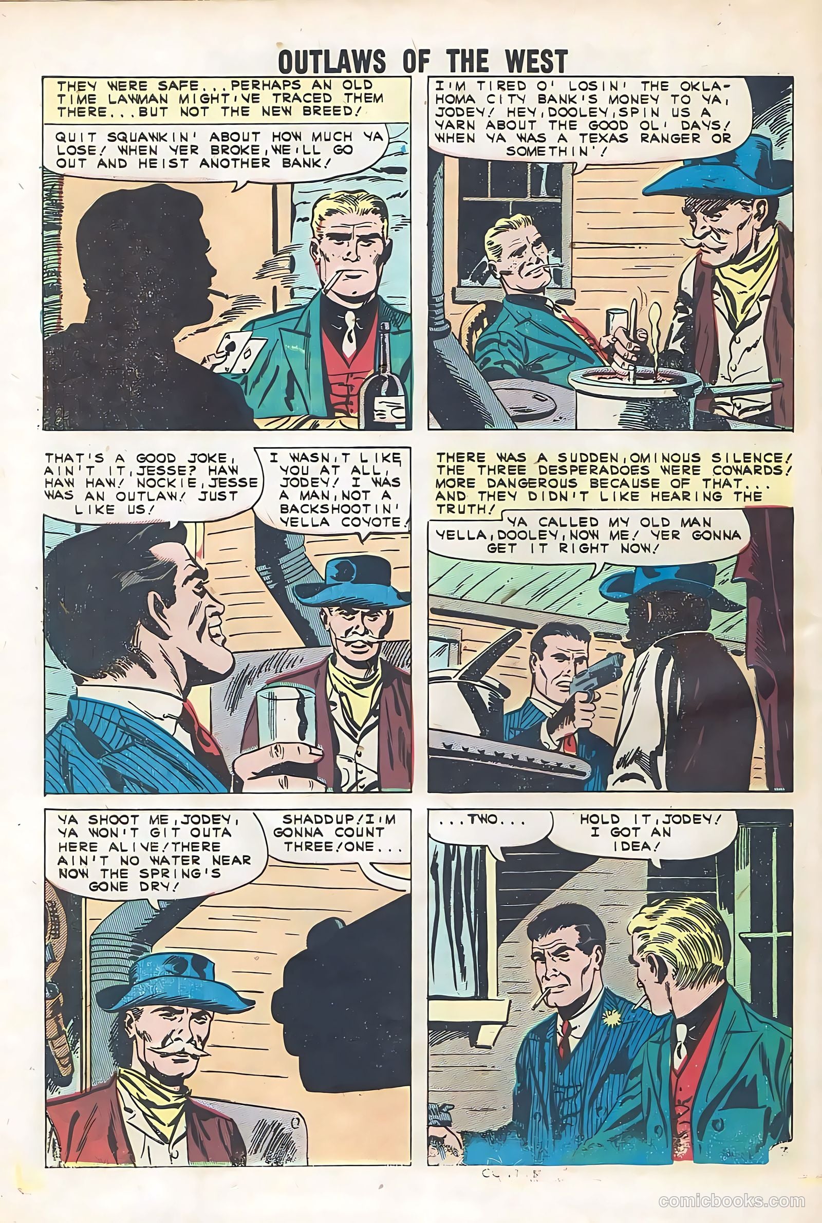 Outlaws of the West #31 (1961) — page 30 of 36