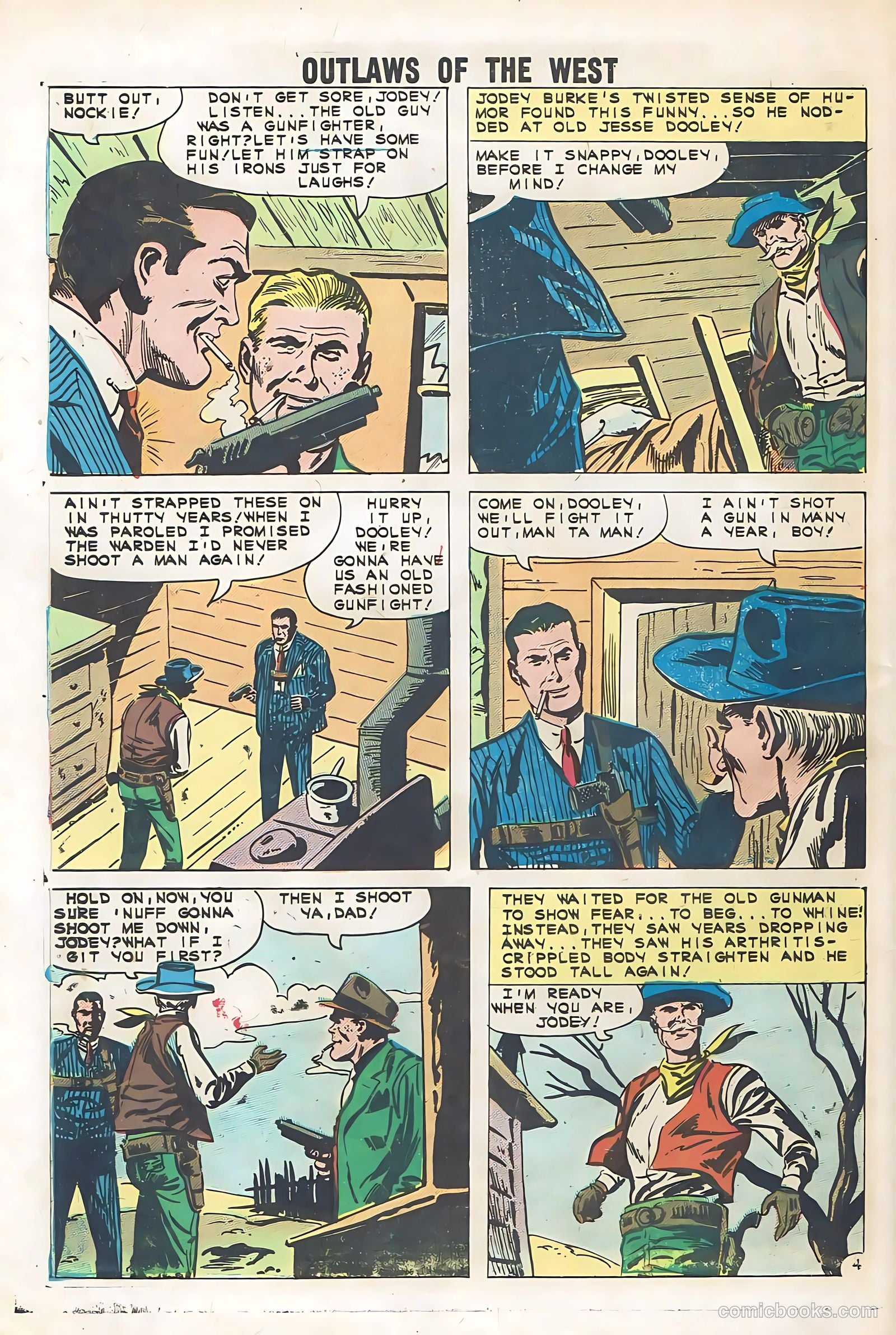 Outlaws of the West #31 (1961) — page 32 of 36