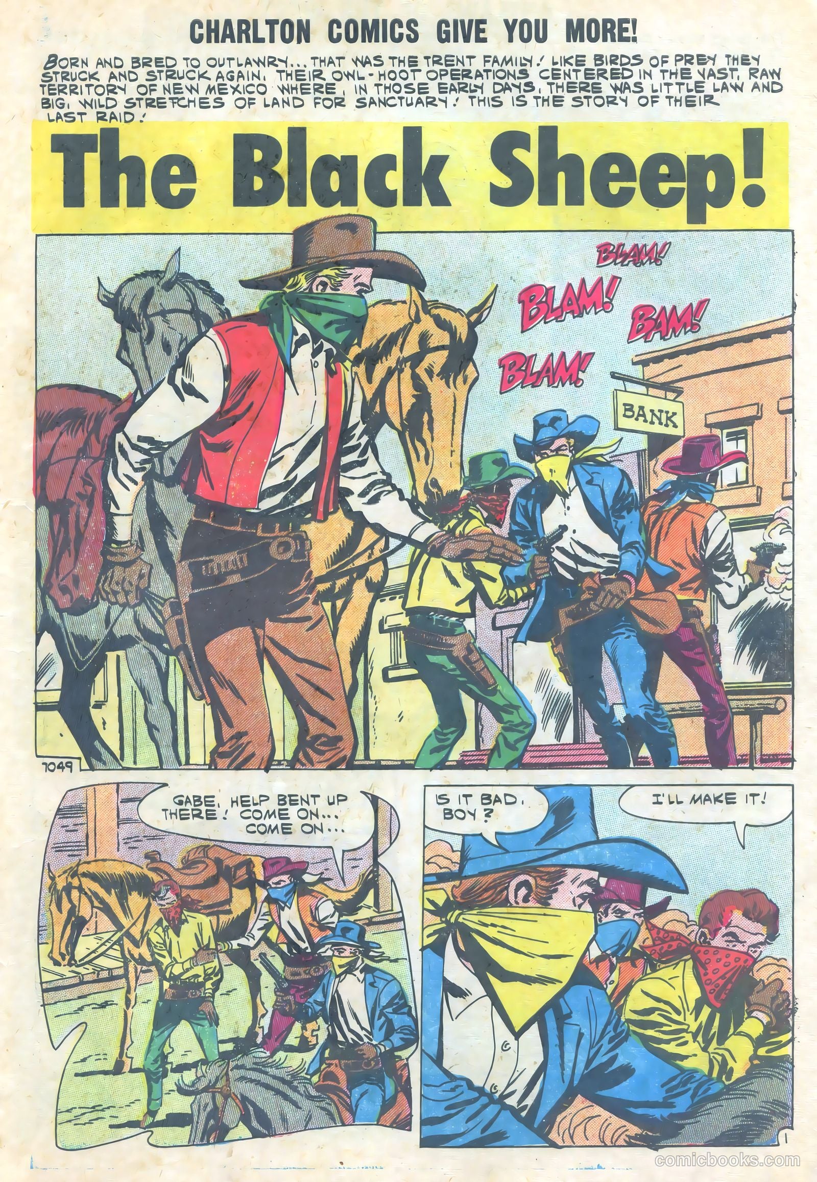 Outlaws of the West #32 (1961) — page 3 of 36