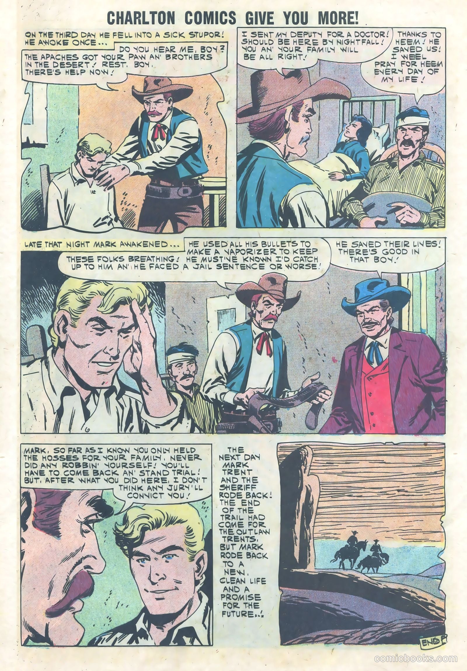 Outlaws of the West #32 (1961) — page 9 of 36
