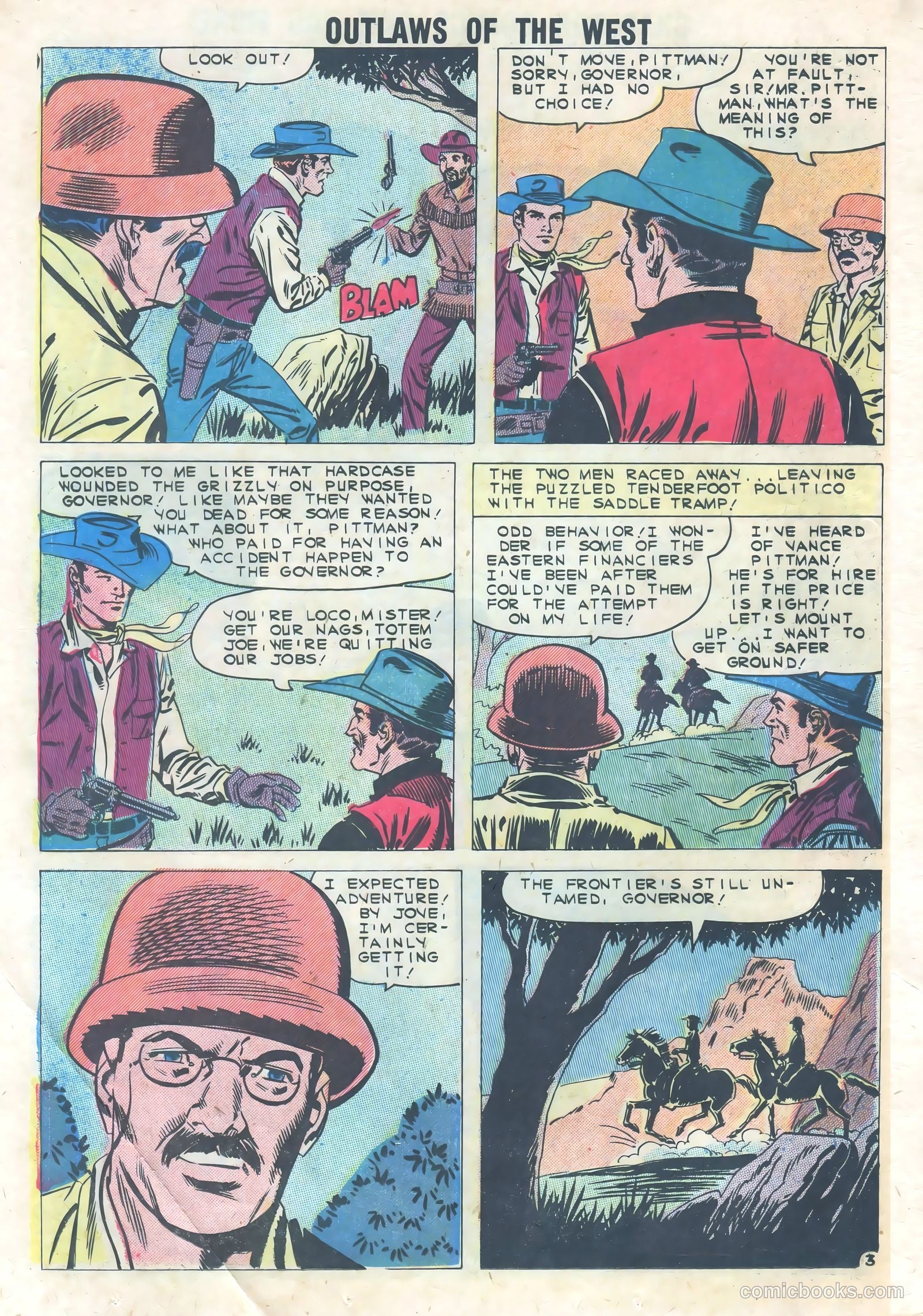 Outlaws of the West #32 (1961) — page 12 of 36