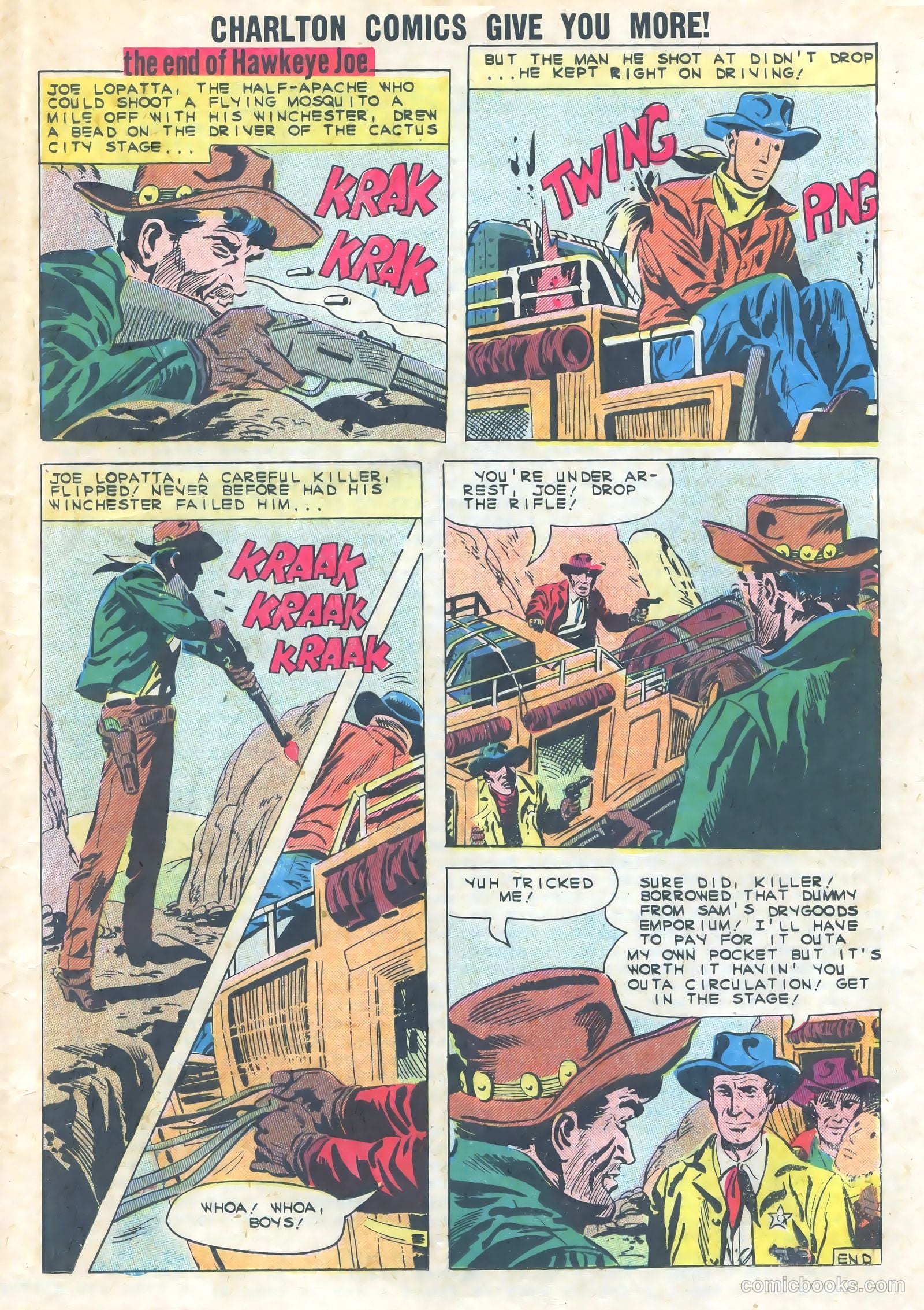 Outlaws of the West #32 (1961) — page 19 of 36