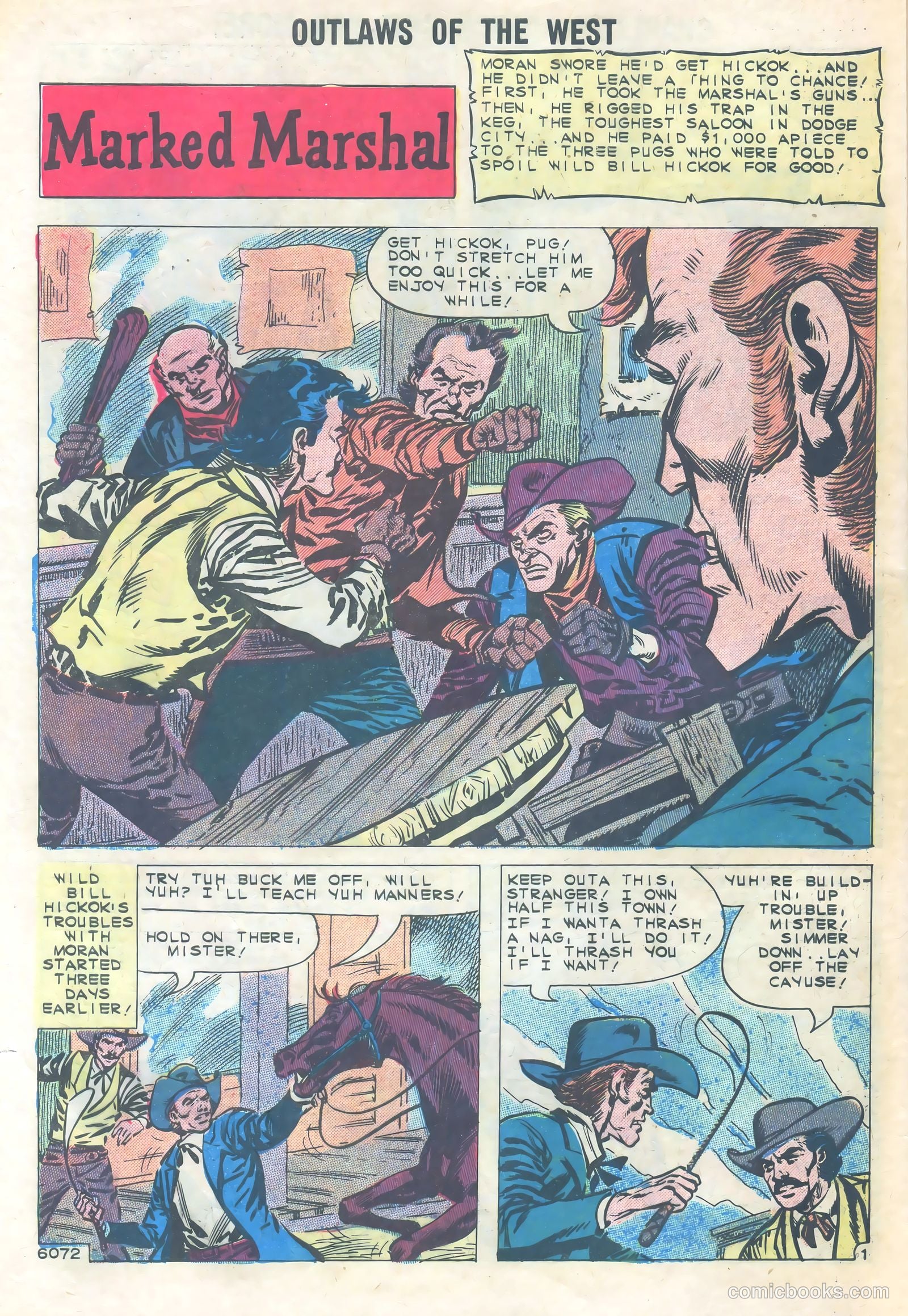 Outlaws of the West #32 (1961) — page 28 of 36