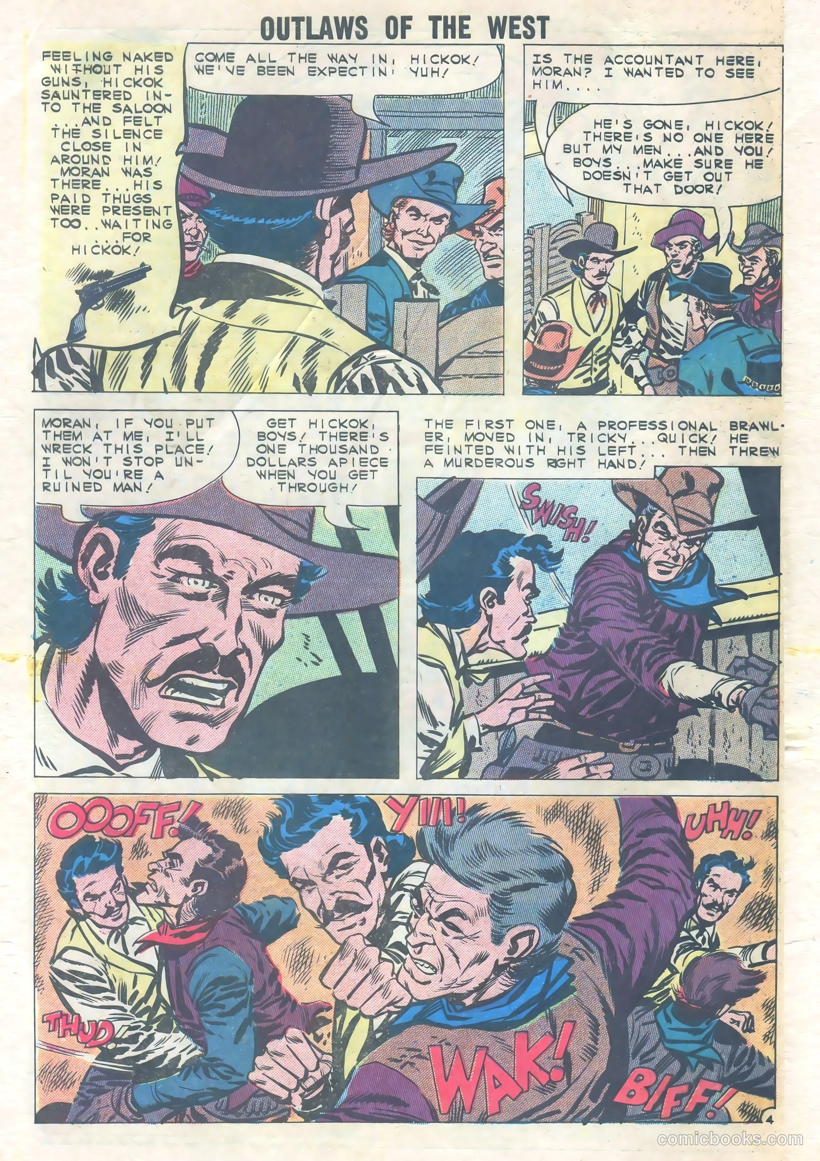 Outlaws of the West #32 (1961) — page 32 of 36