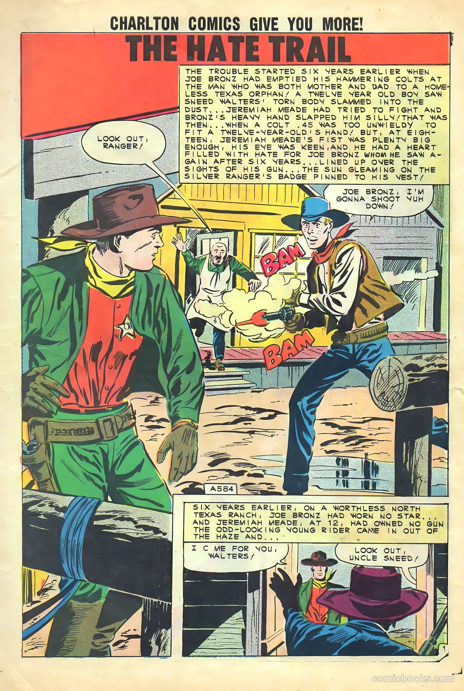 Outlaws of the West #33 (1961) — page 3 of 36