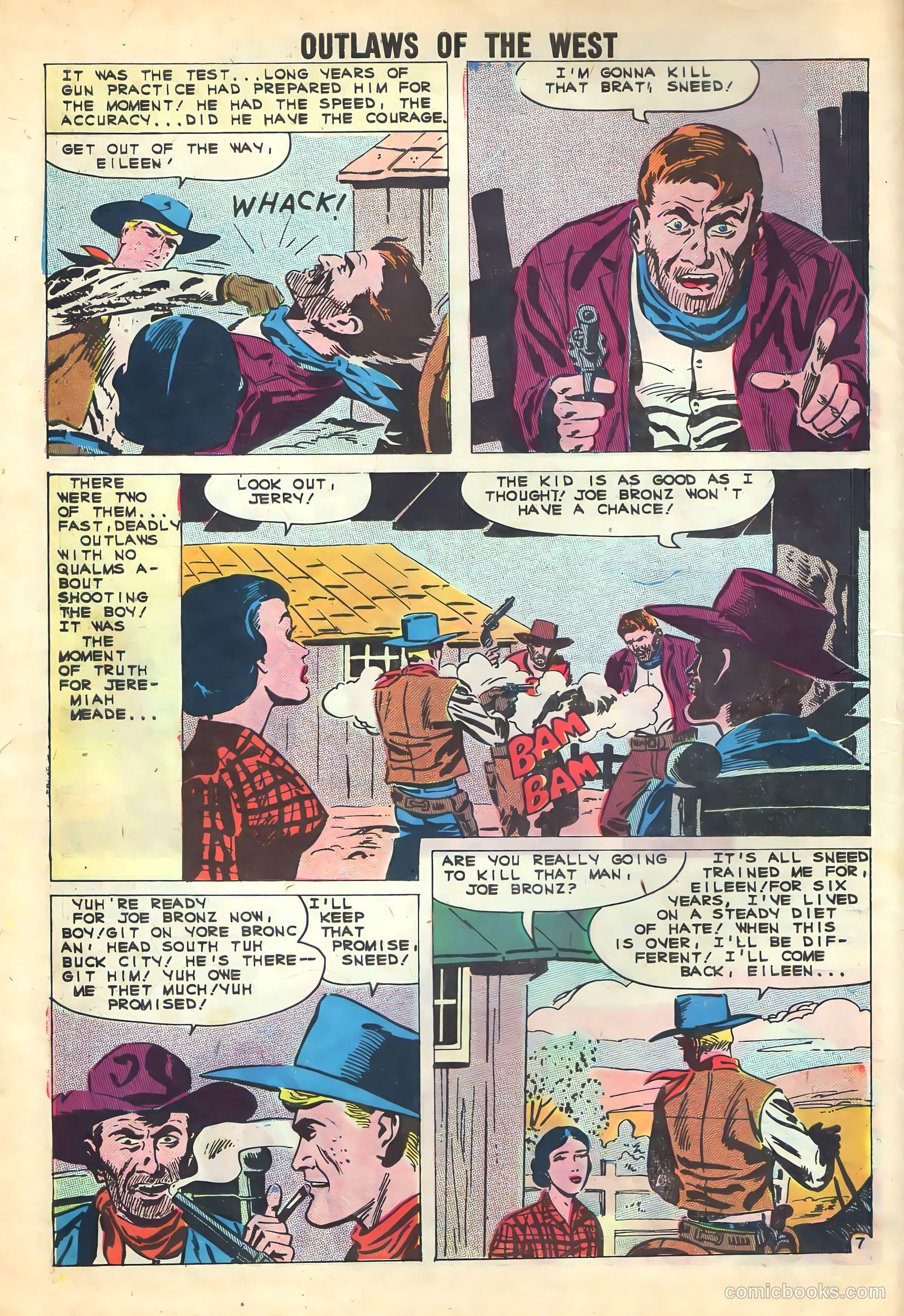 Outlaws of the West #33 (1961) — page 10 of 36