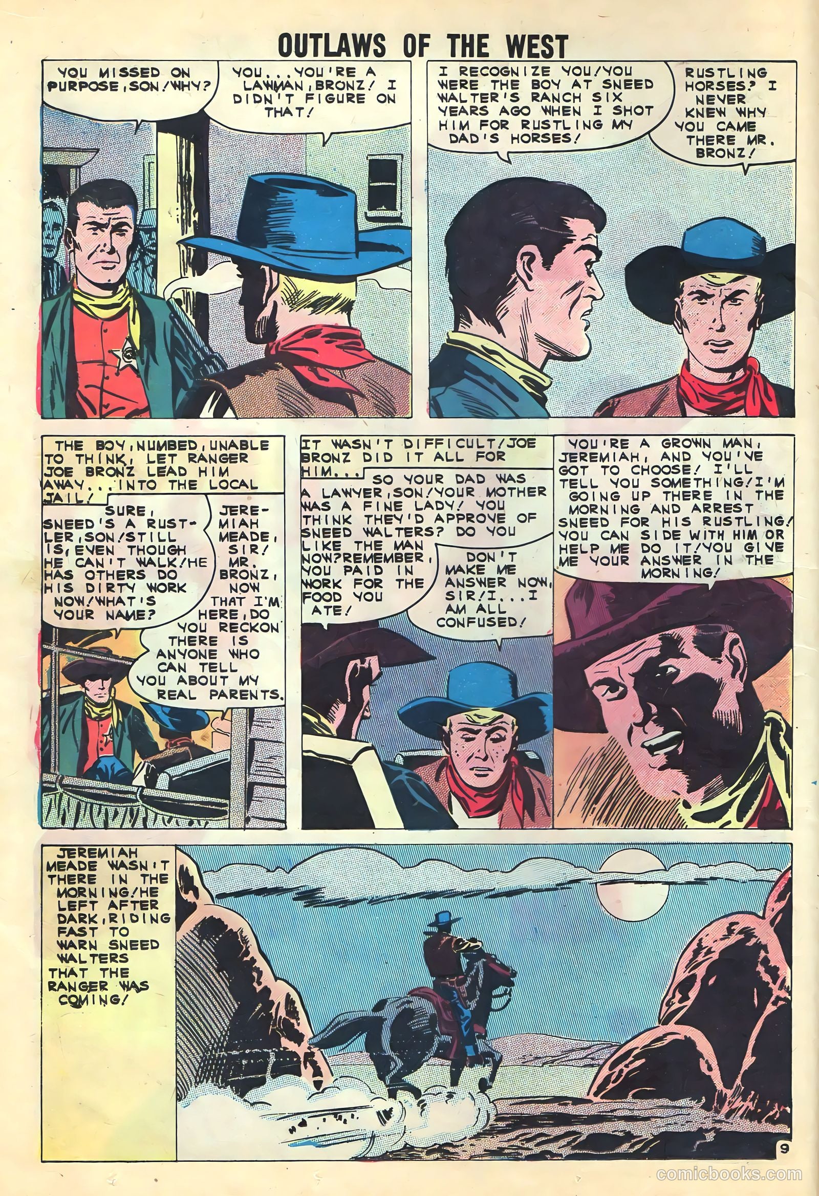 Outlaws of the West #33 (1961) — page 12 of 36
