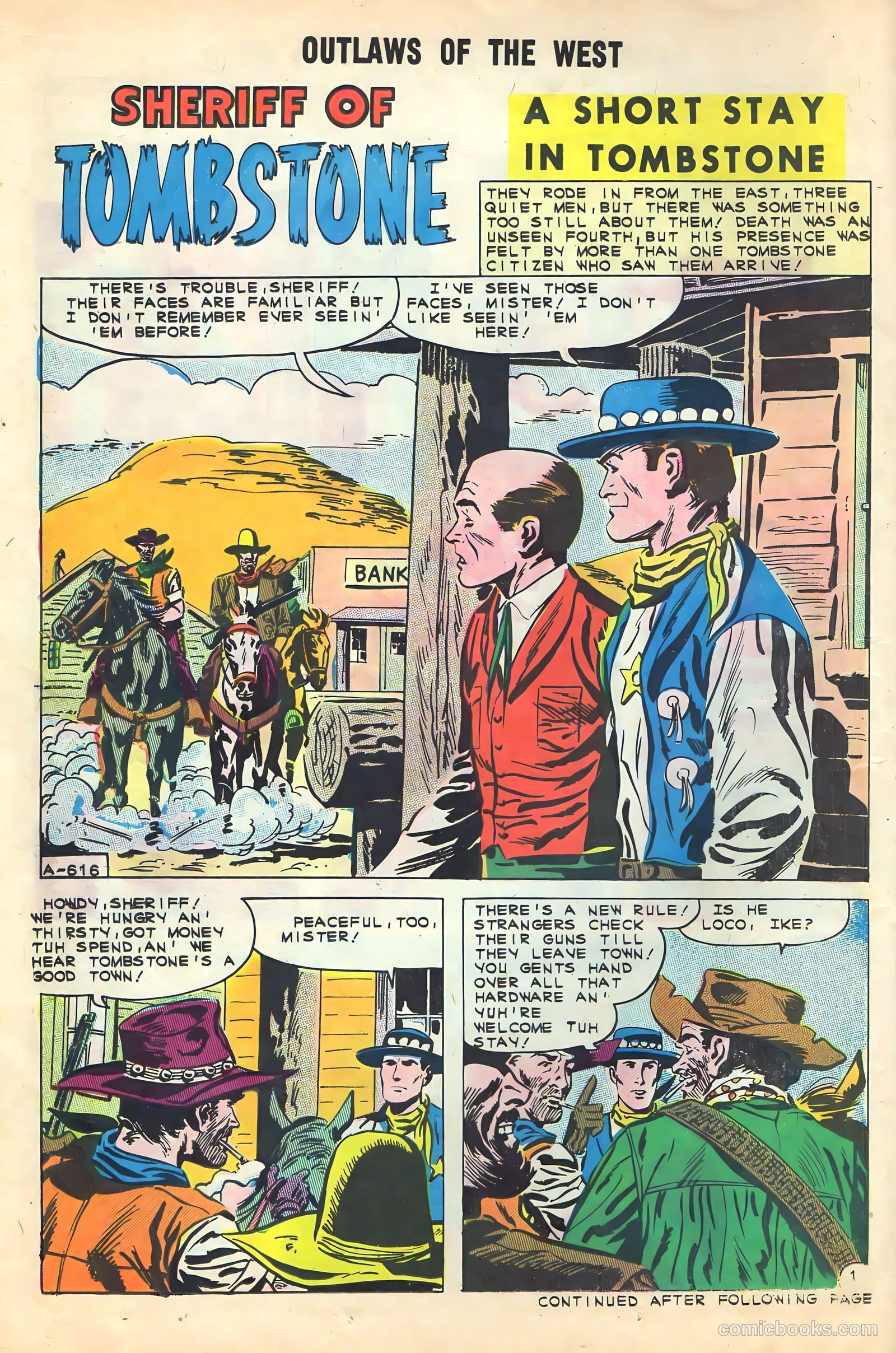 Outlaws of the West #33 (1961) — page 14 of 36