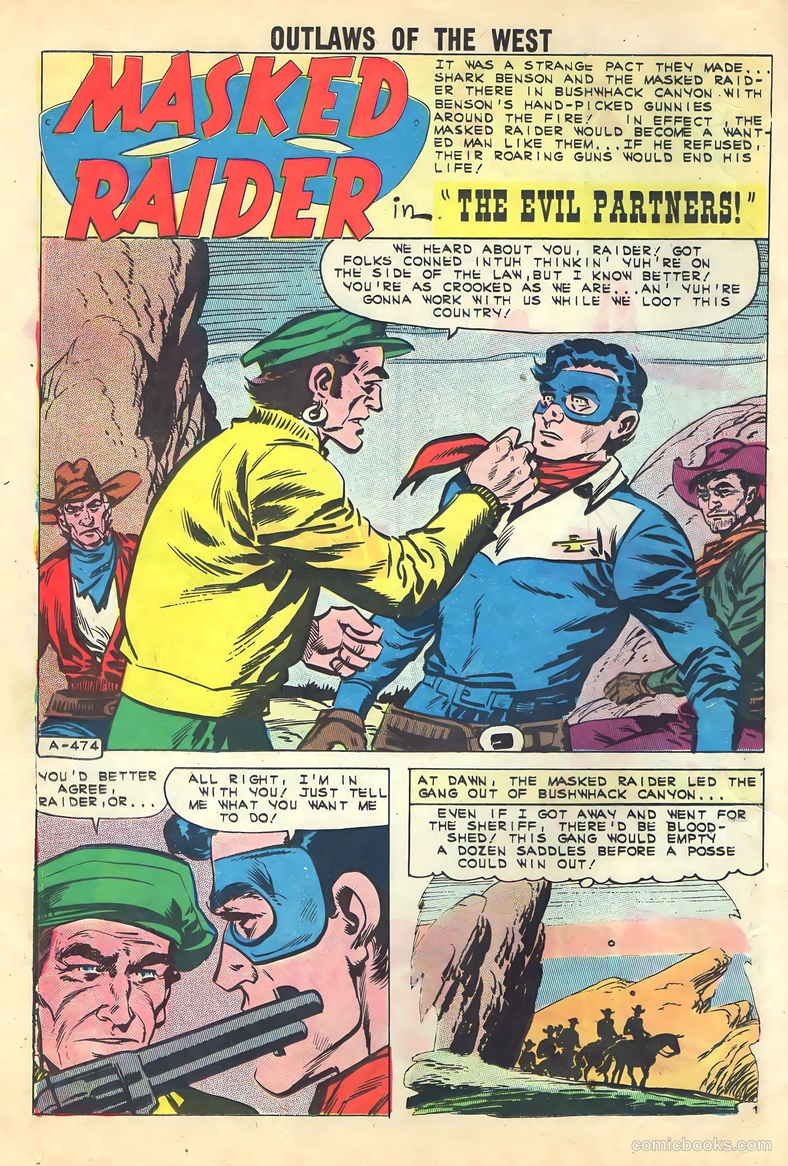 Outlaws of the West #33 (1961) — page 20 of 36