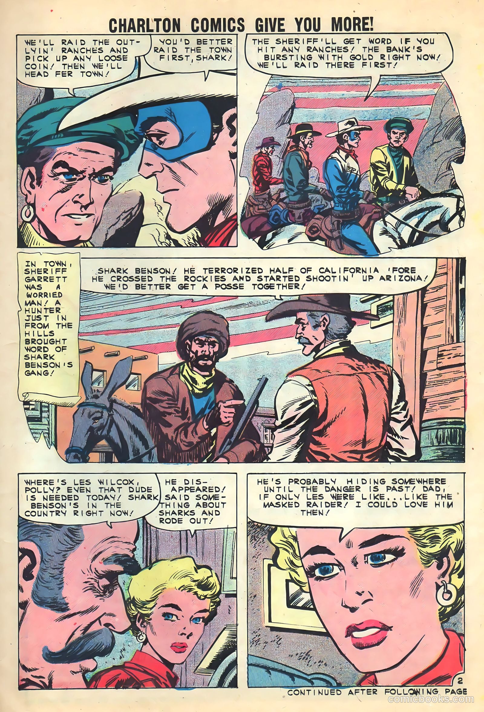 Outlaws of the West #33 (1961) — page 21 of 36