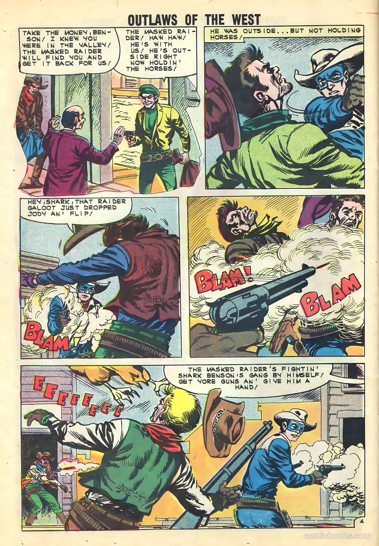Outlaws of the West #33 (1961) — page 24 of 36