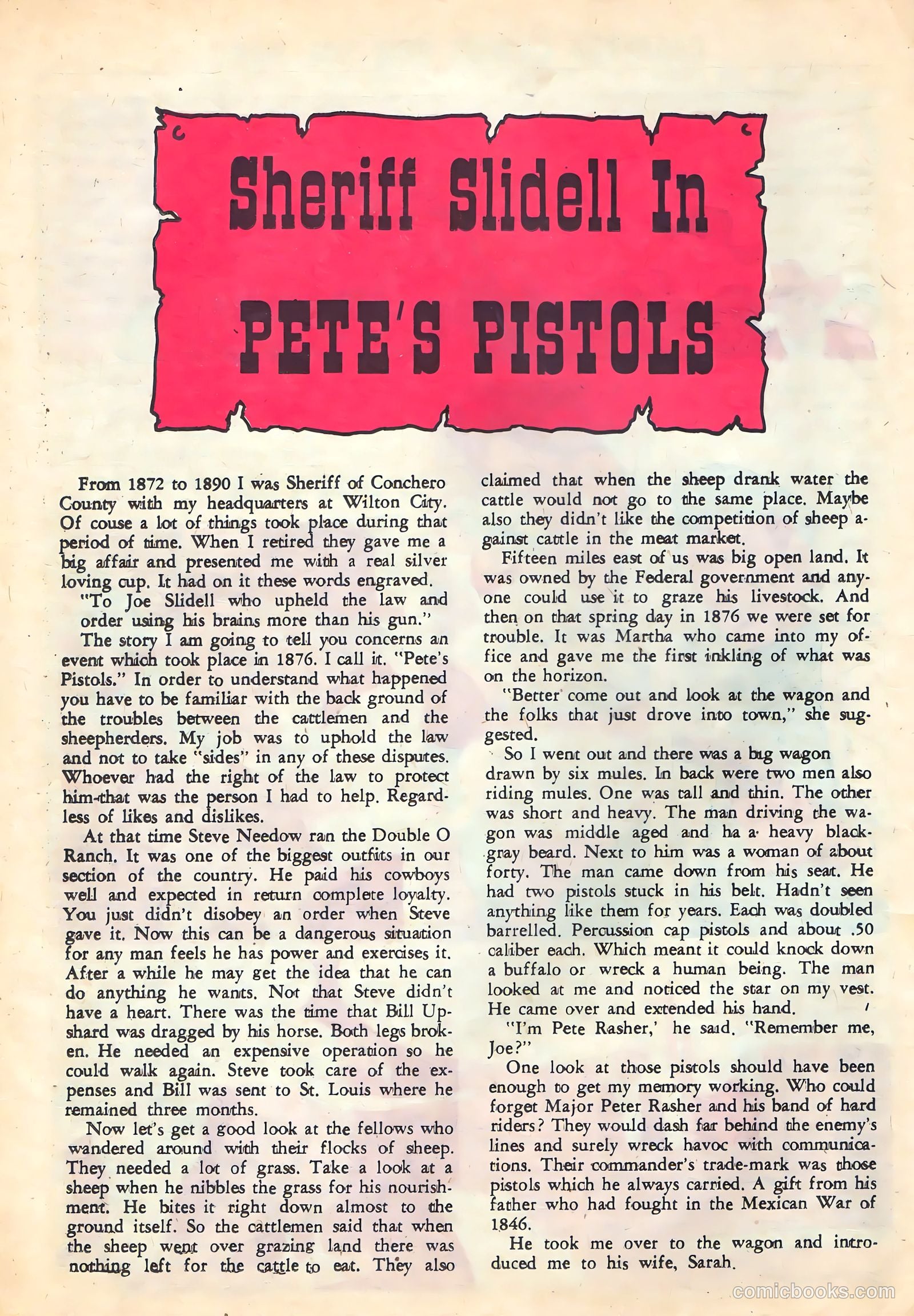 Outlaws of the West #33 (1961) — page 26 of 36