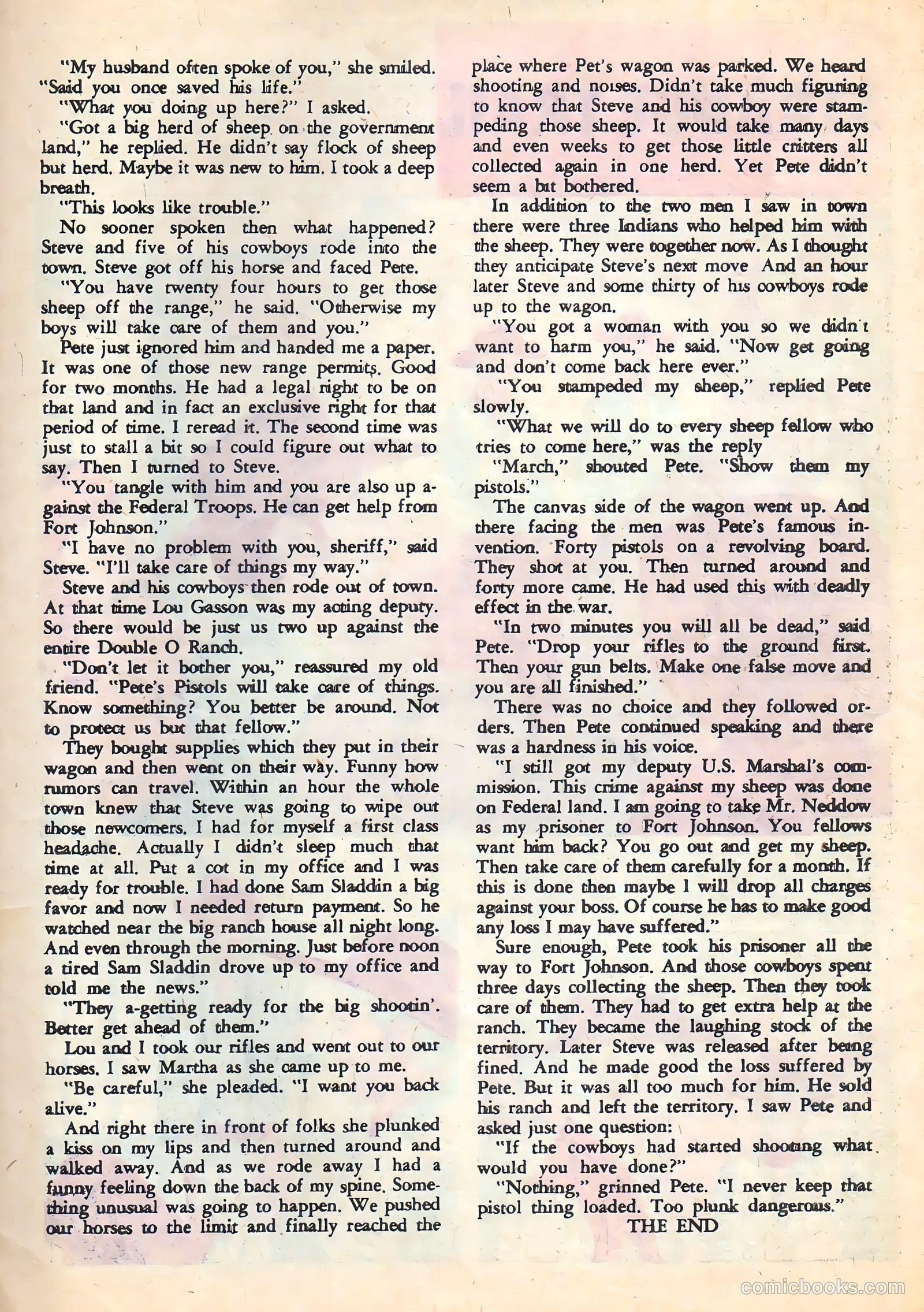 Outlaws of the West #33 (1961) — page 27 of 36