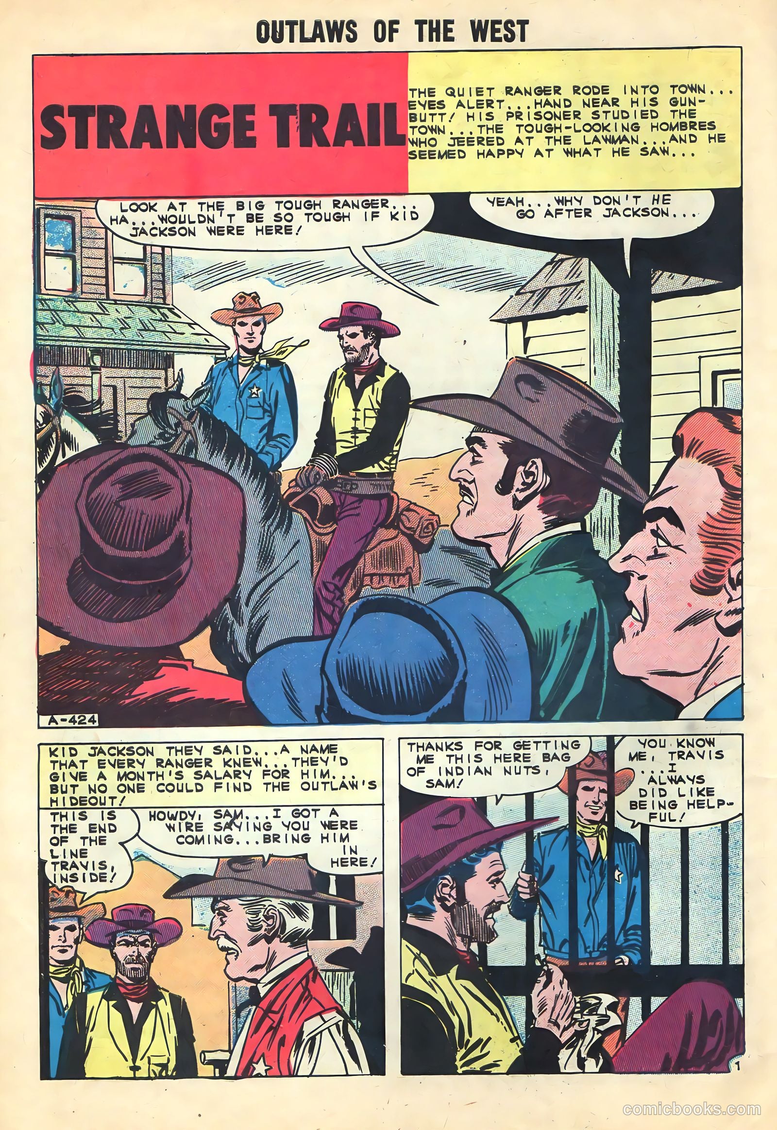 Outlaws of the West #33 (1961) — page 28 of 36