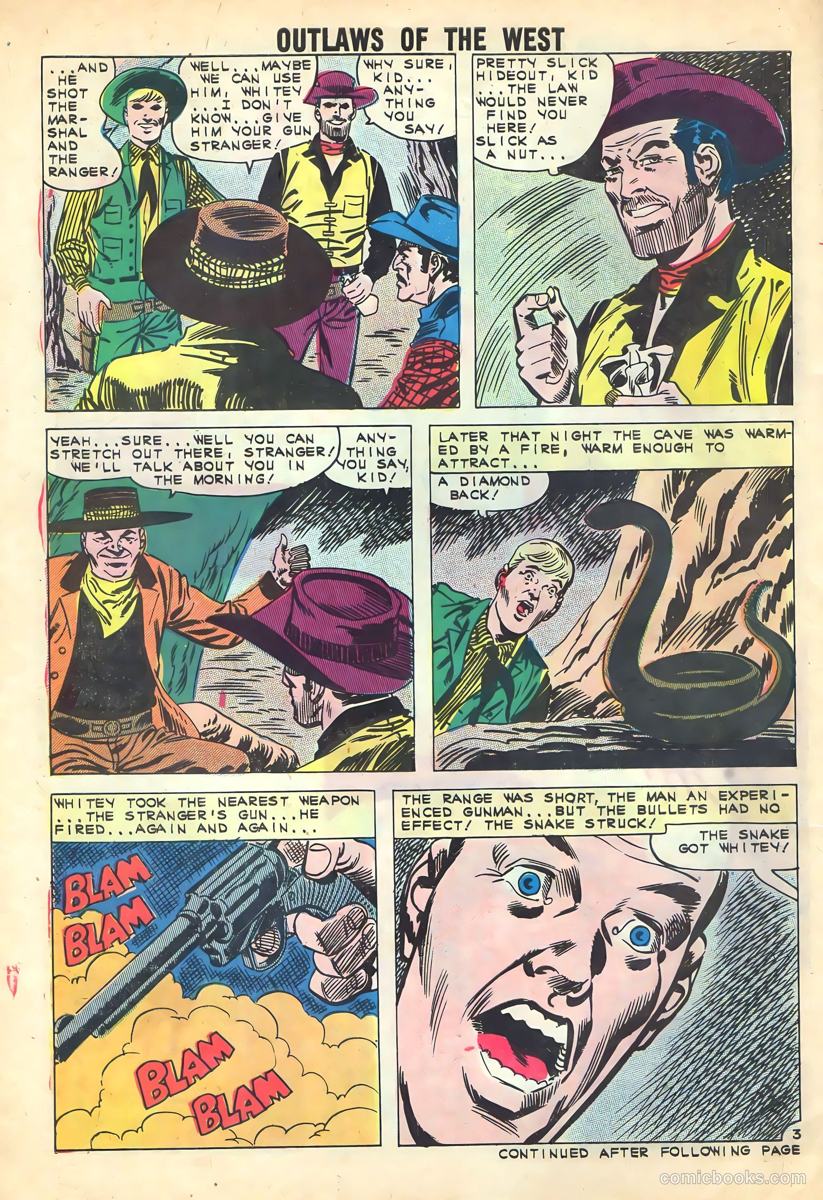 Outlaws of the West #33 (1961) — page 30 of 36