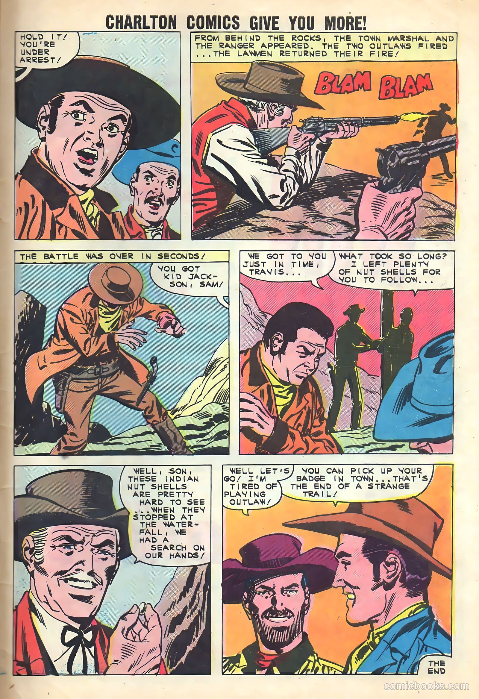 Outlaws of the West #33 (1961) — page 33 of 36