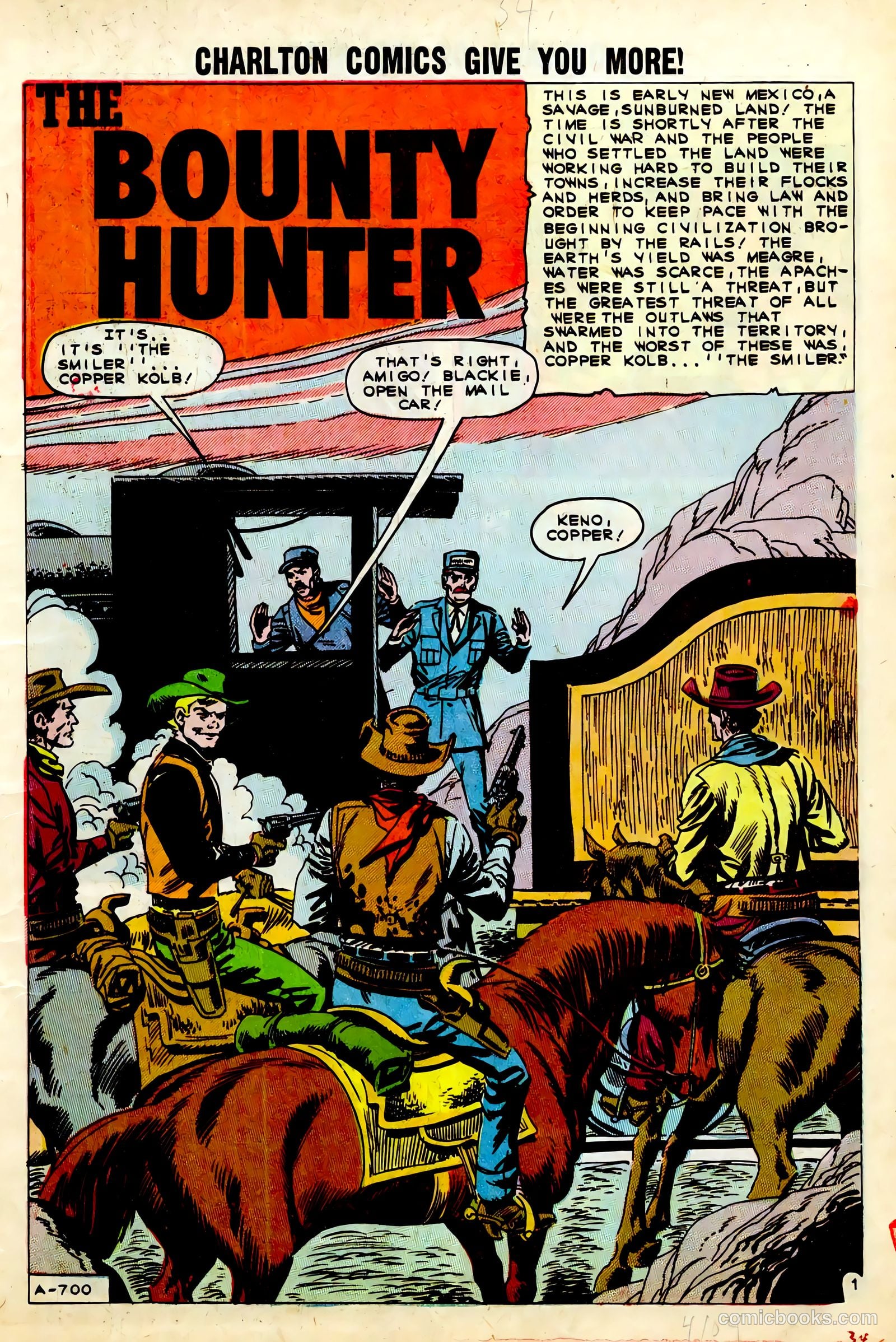 Outlaws of the West #34 (1961) — page 3 of 36