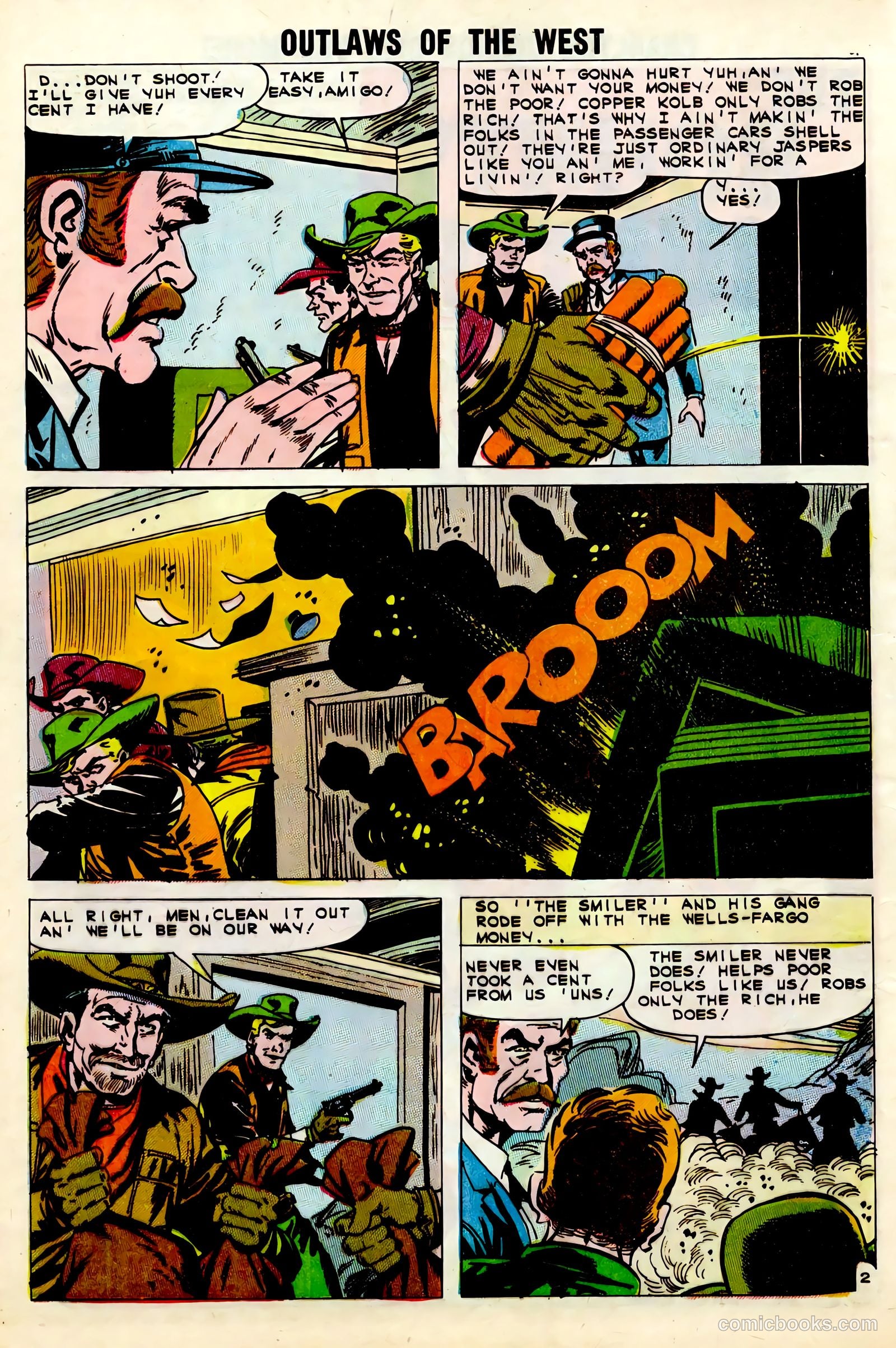 Outlaws of the West #34 (1961) — page 4 of 36