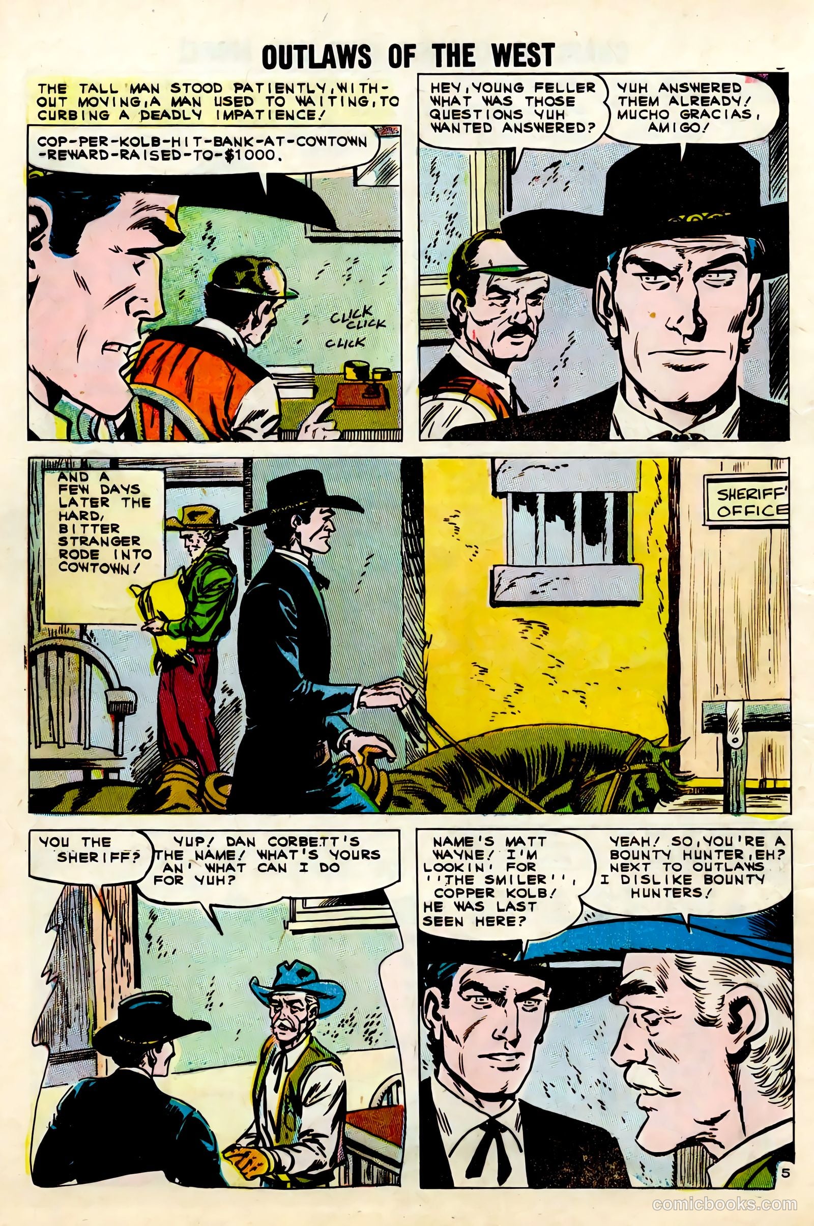 Outlaws of the West #34 (1961) — page 8 of 36