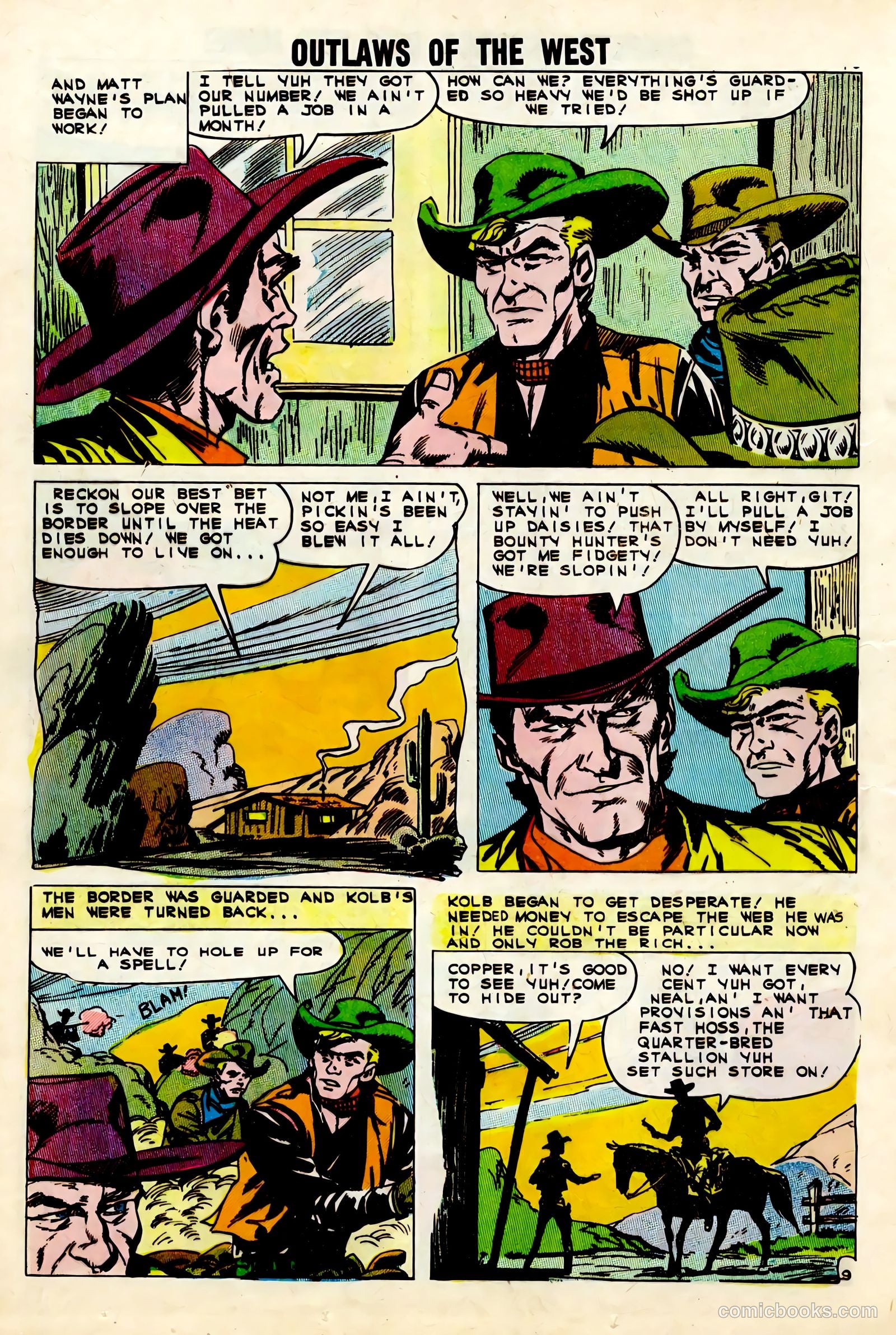 Outlaws of the West #34 (1961) — page 12 of 36