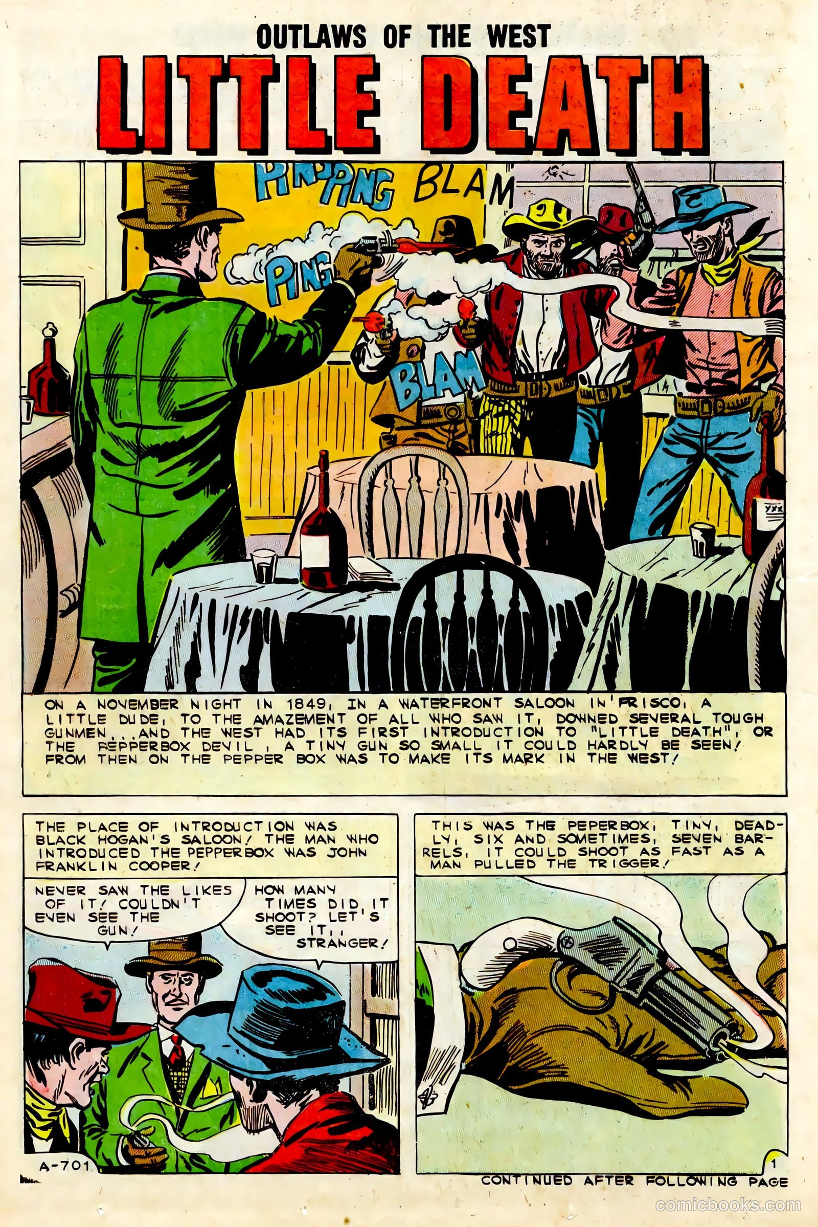 Outlaws of the West #34 (1961) — page 14 of 36