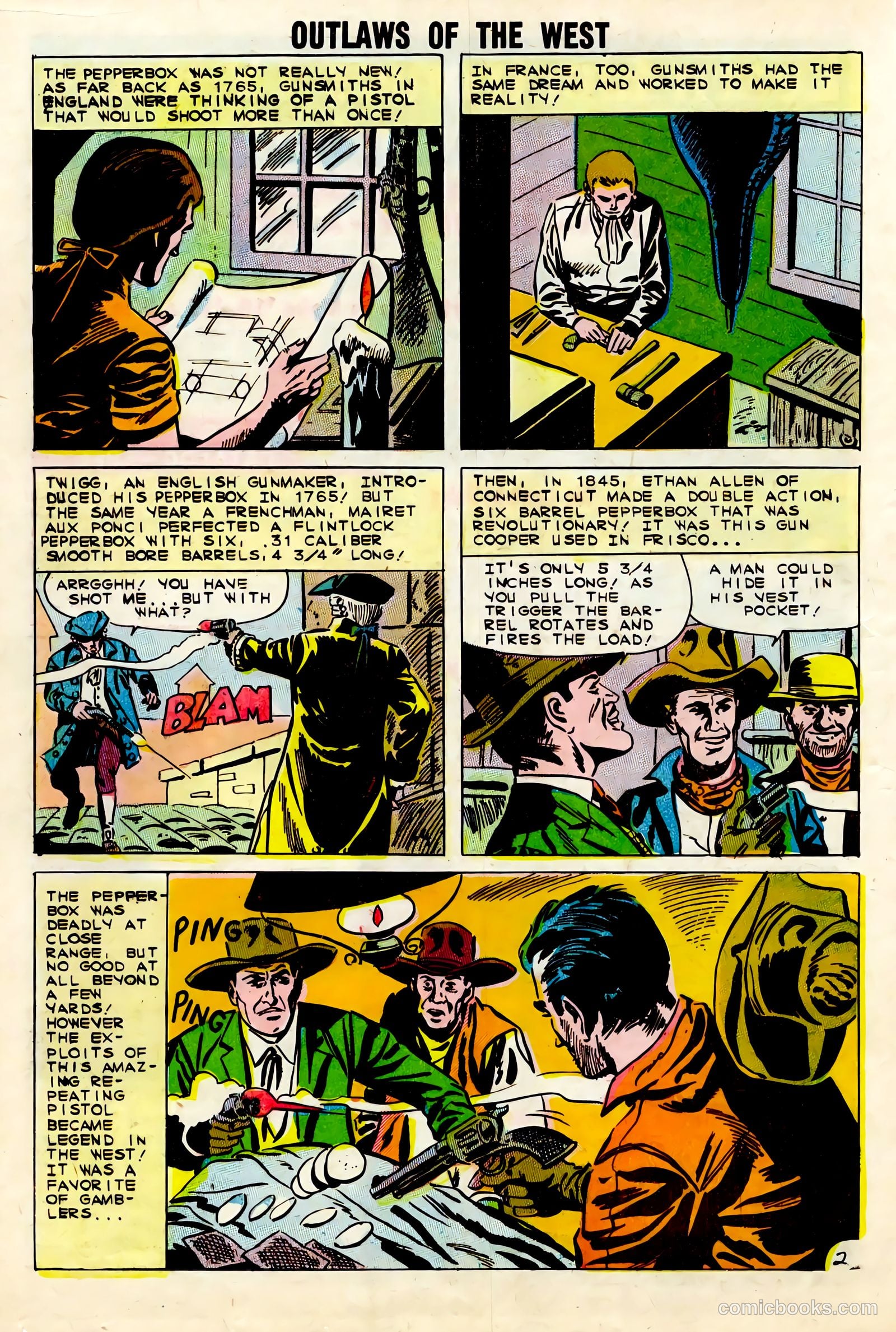 Outlaws of the West #34 (1961) — page 16 of 36