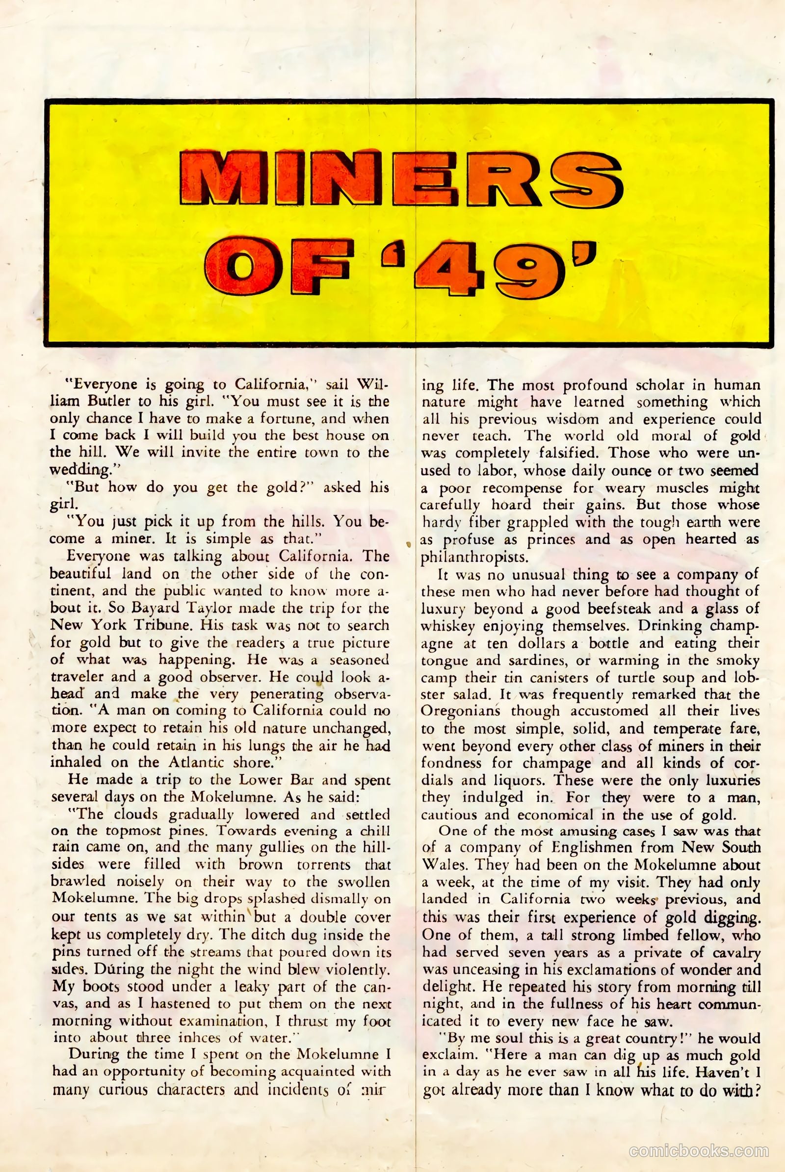 Outlaws of the West #34 (1961) — page 20 of 36