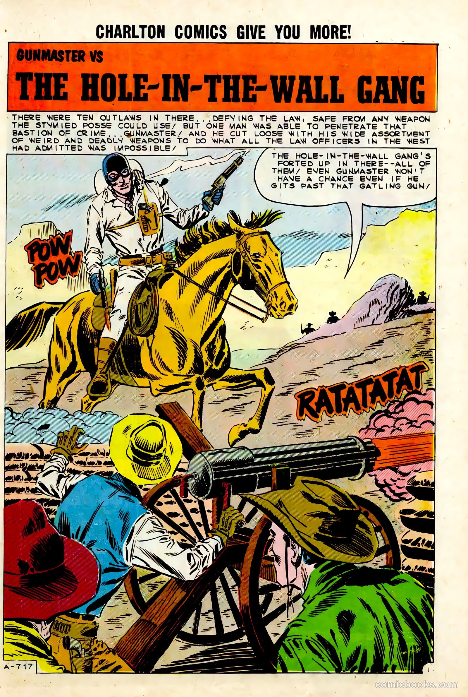 Outlaws of the West #34 (1961) — page 23 of 36