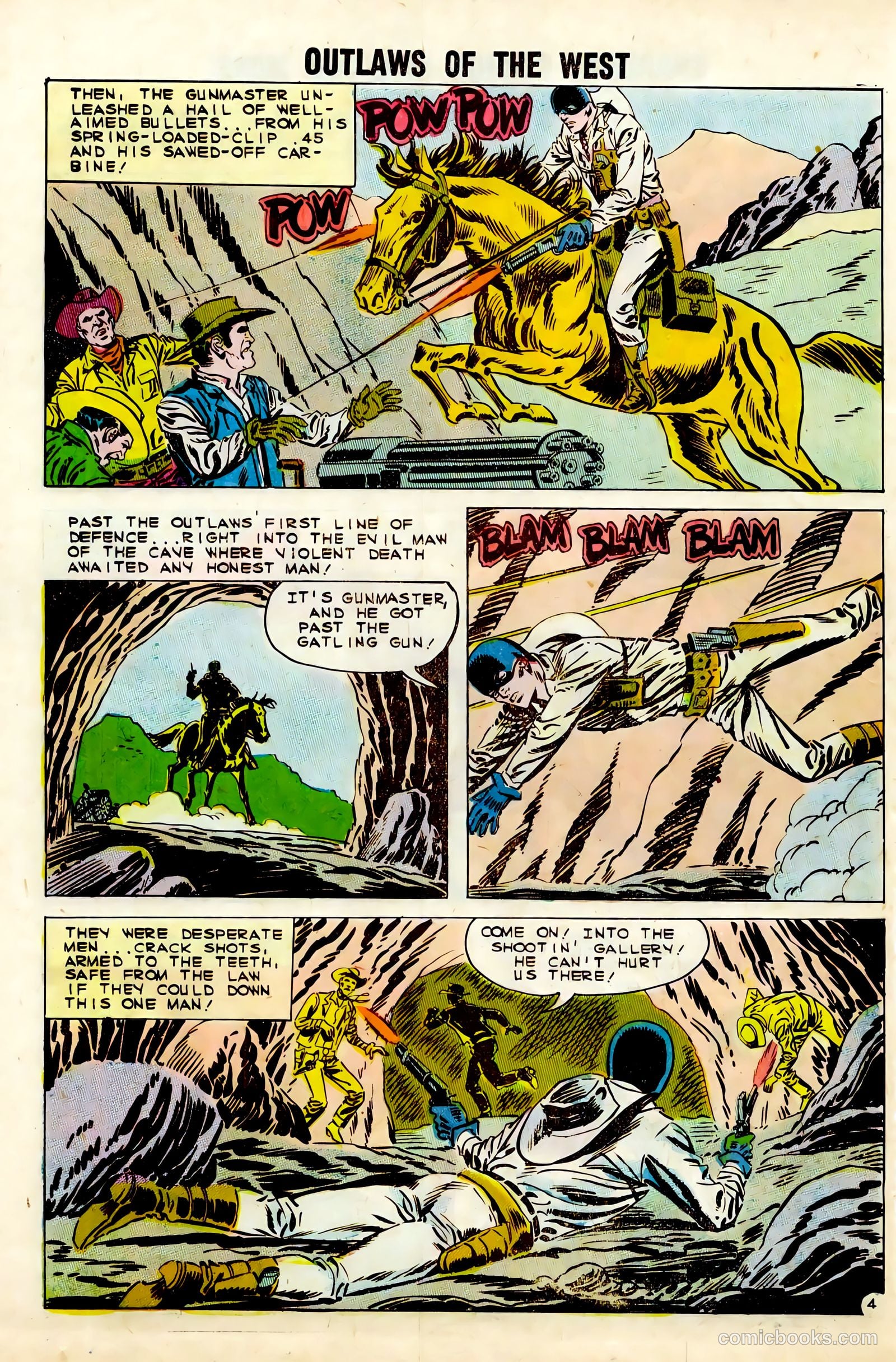Outlaws of the West #34 (1961) — page 26 of 36