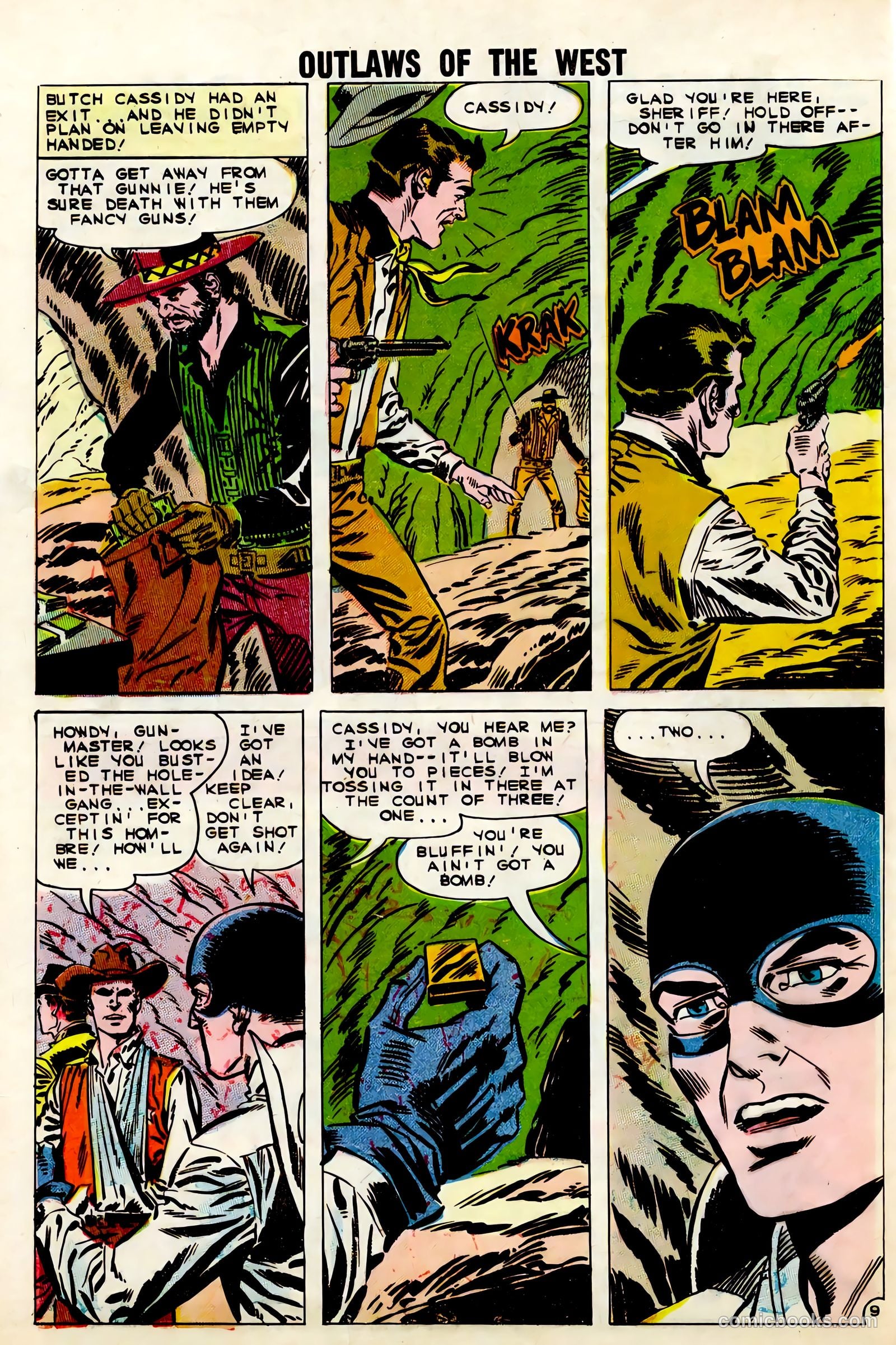 Outlaws of the West #34 (1961) — page 32 of 36
