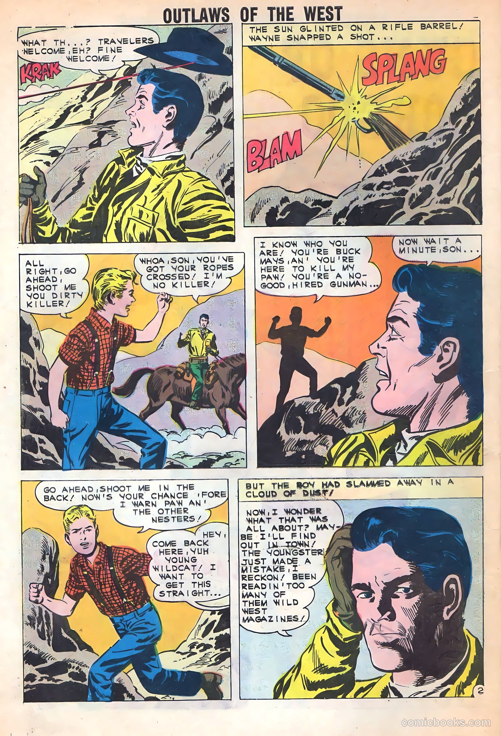 Outlaws of the West #35 (1962) — page 4 of 36