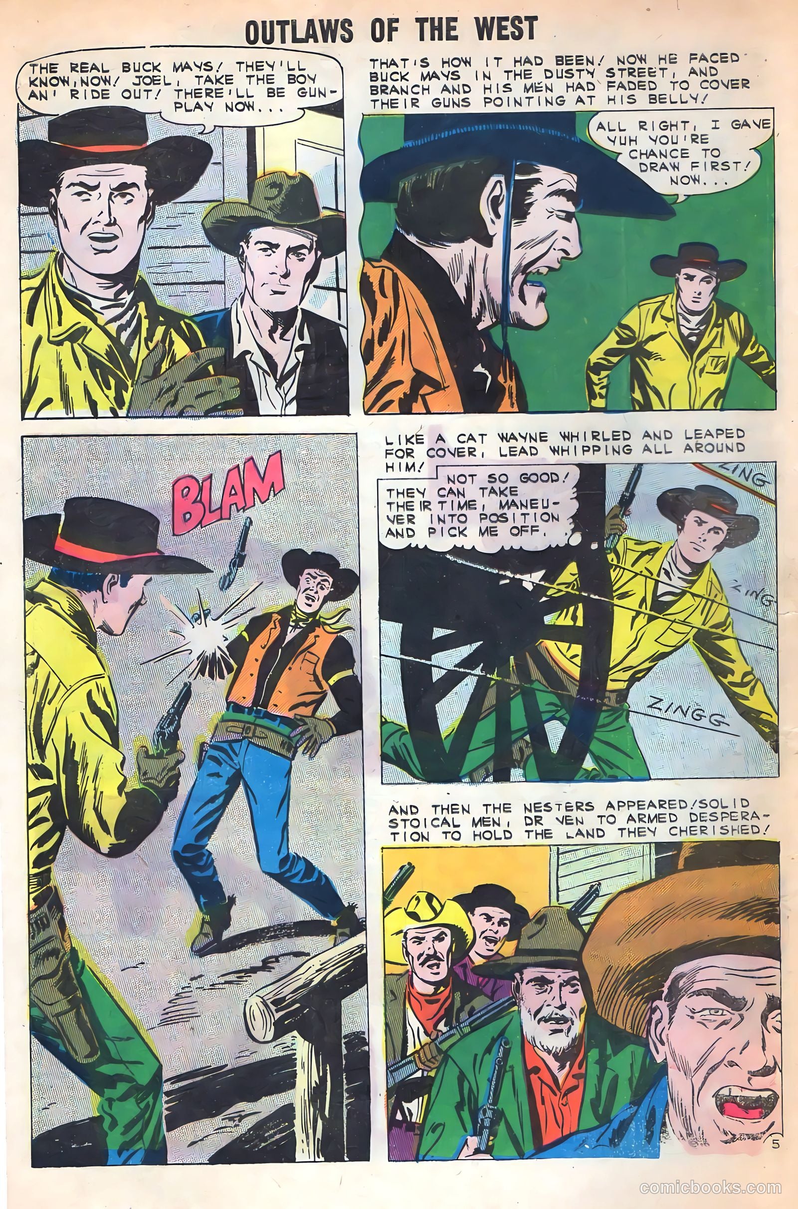 Outlaws of the West #35 (1962) — page 8 of 36