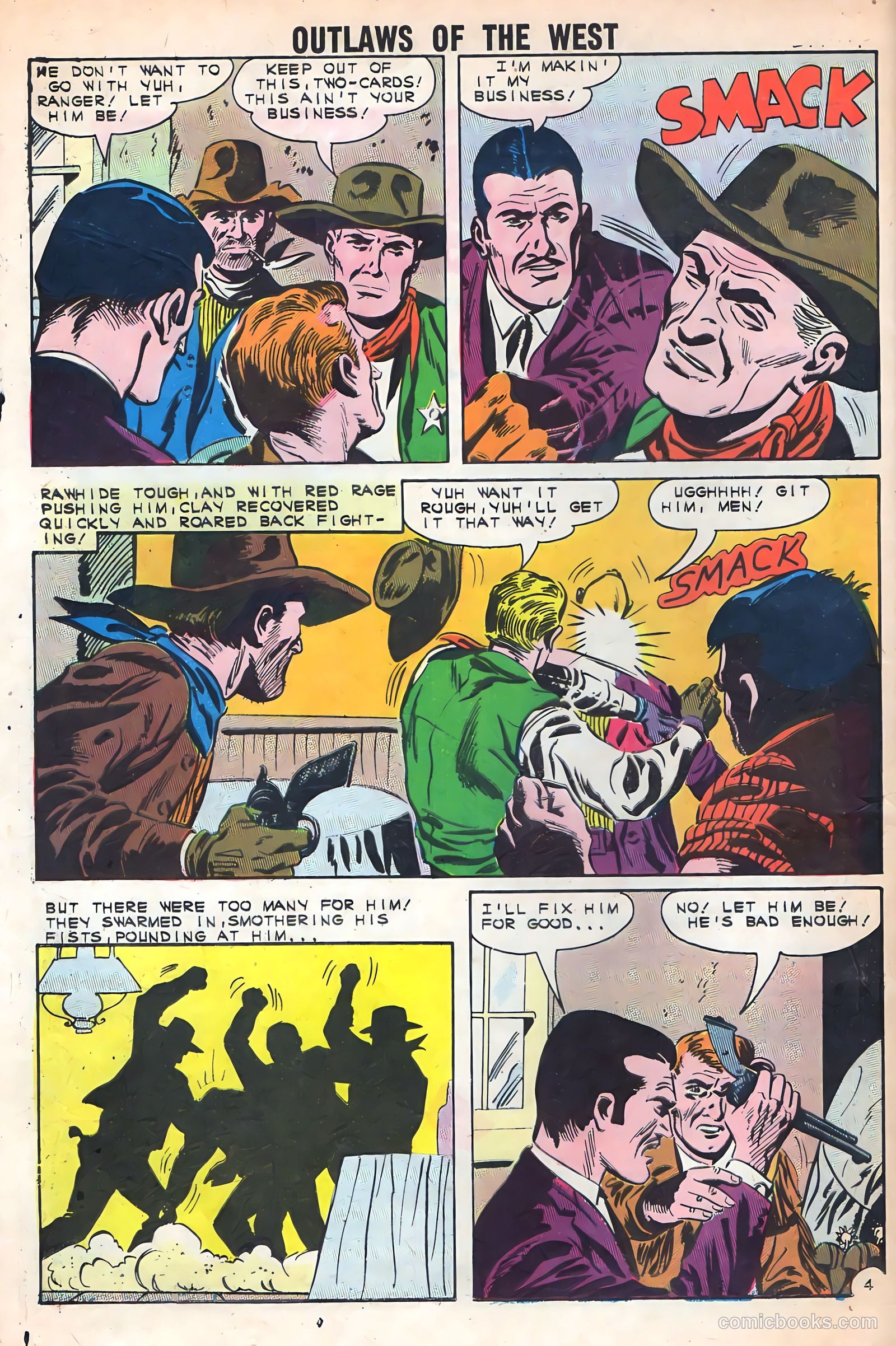 Outlaws of the West #35 (1962) — page 16 of 36