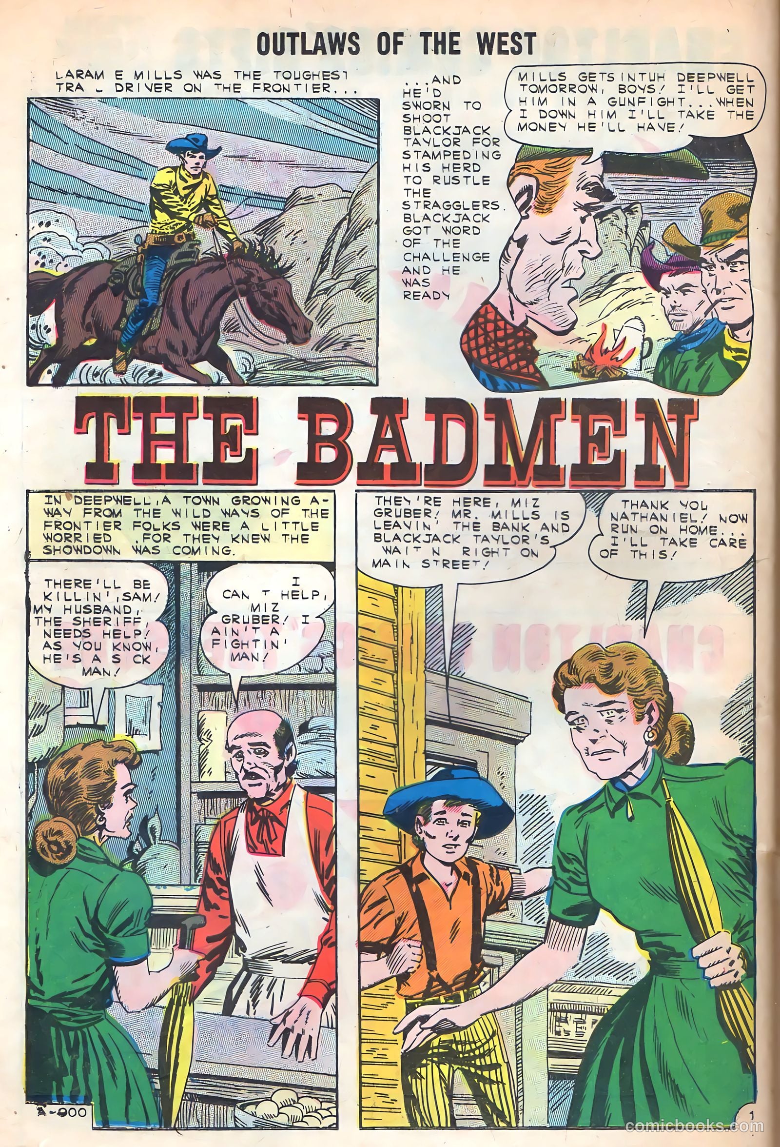 Outlaws of the West #35 (1962) — page 24 of 36