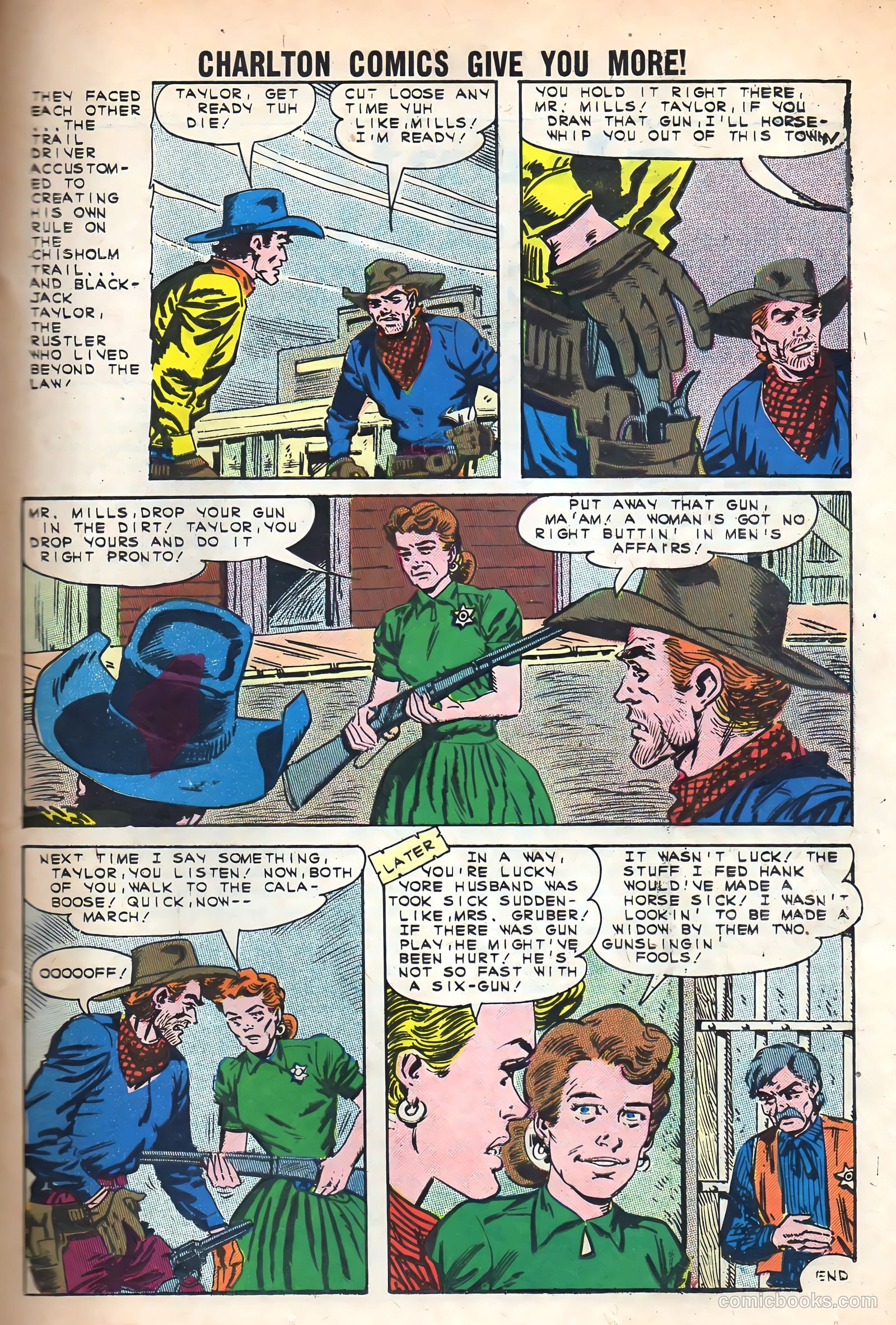 Outlaws of the West #35 (1962) — page 25 of 36