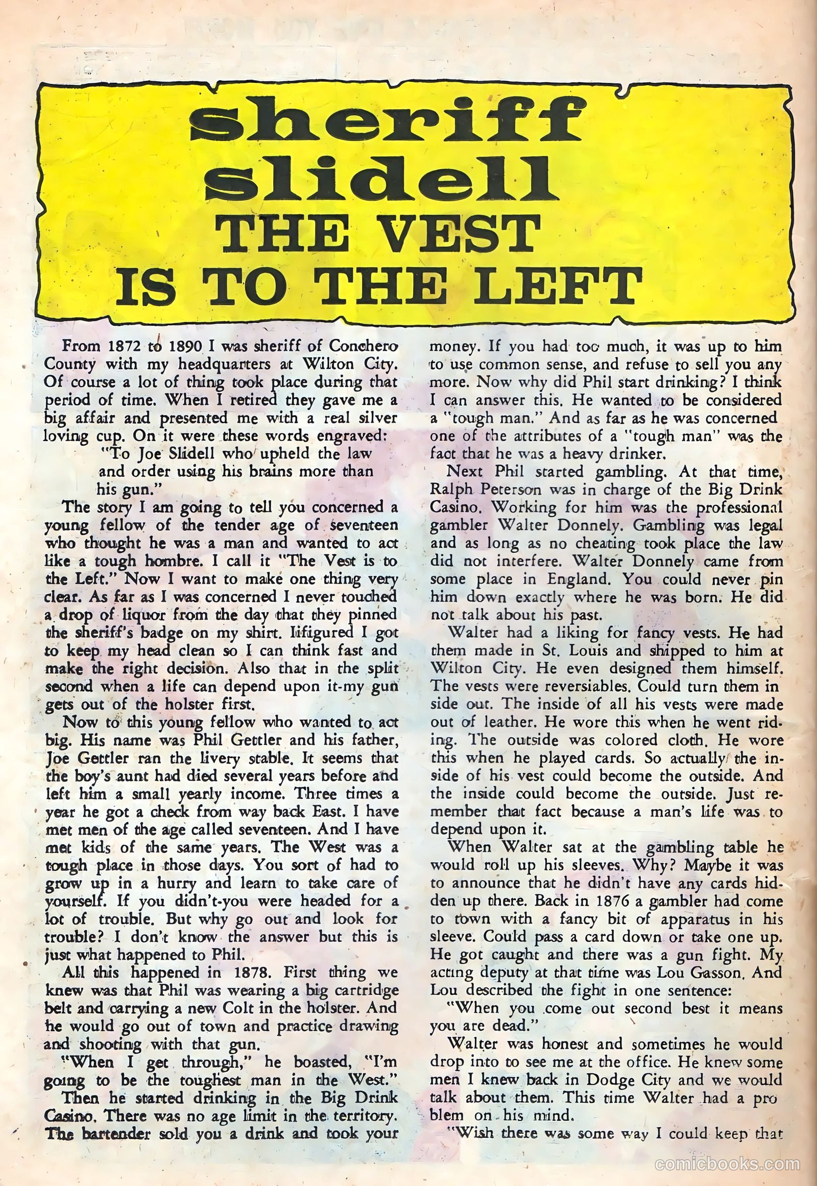 Outlaws of the West #35 (1962) — page 26 of 36
