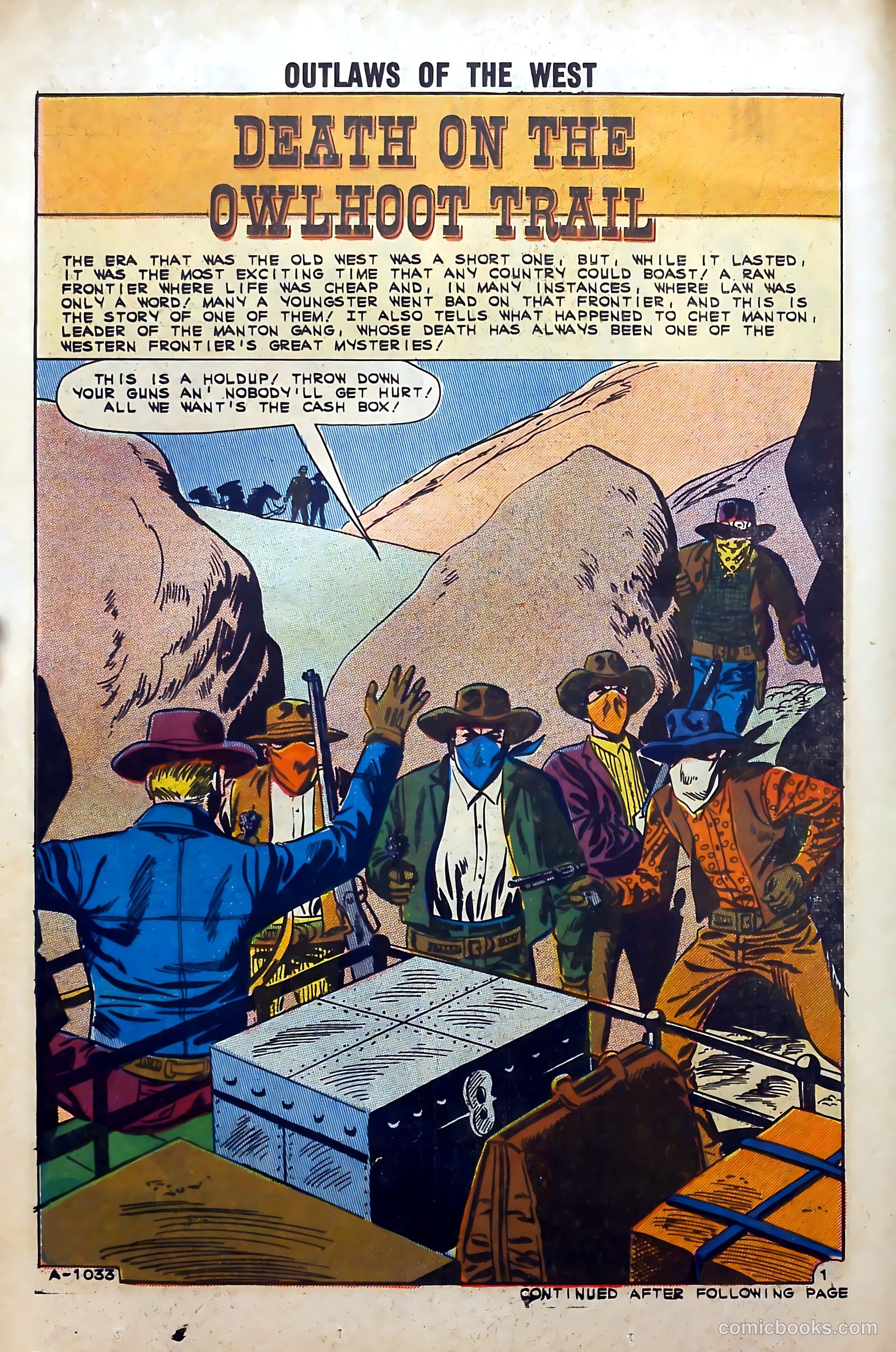Outlaws of the West #36 (1962) — page 14 of 36
